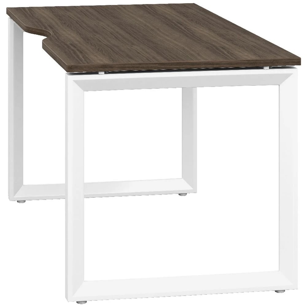 3 Stilford S2 Pro Version 1 Desk 1500 x 750mm Walnut/White Desks, Tables and Workstations, 3 of 4