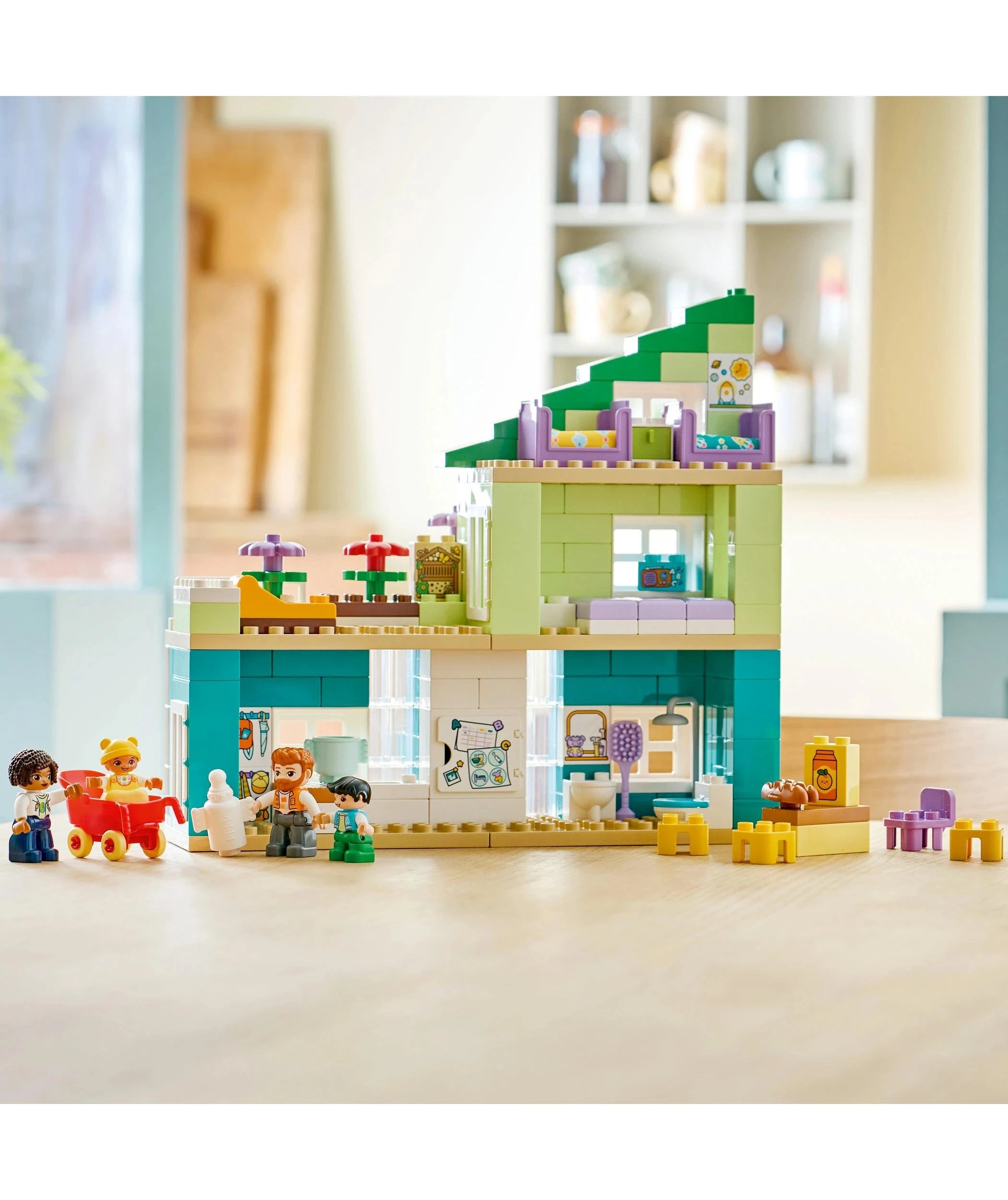 9 LEGO® DUPLO Town 3 in 1 Modern Family House with Figures 10470 - Multi, 9 of 10
