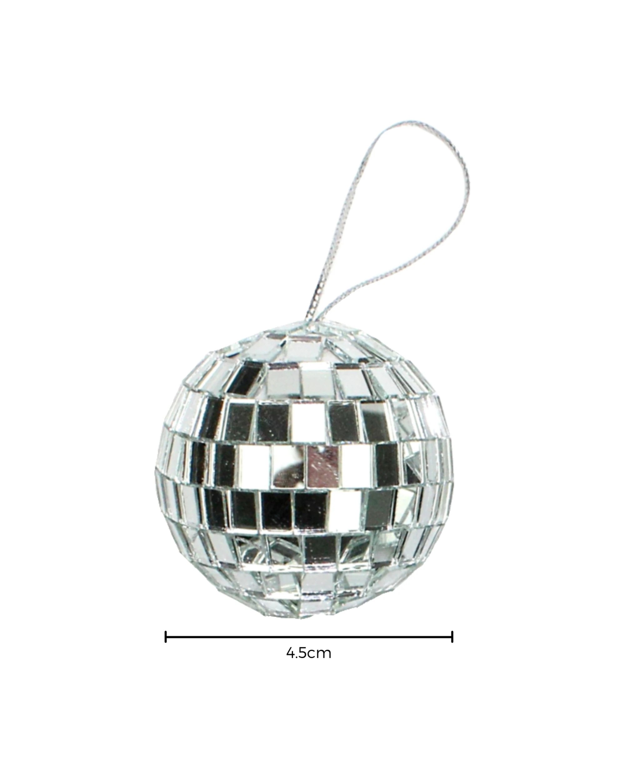 3 Partyrama Disco Mirror Balls 5cm Pack of 6, 3 of 3