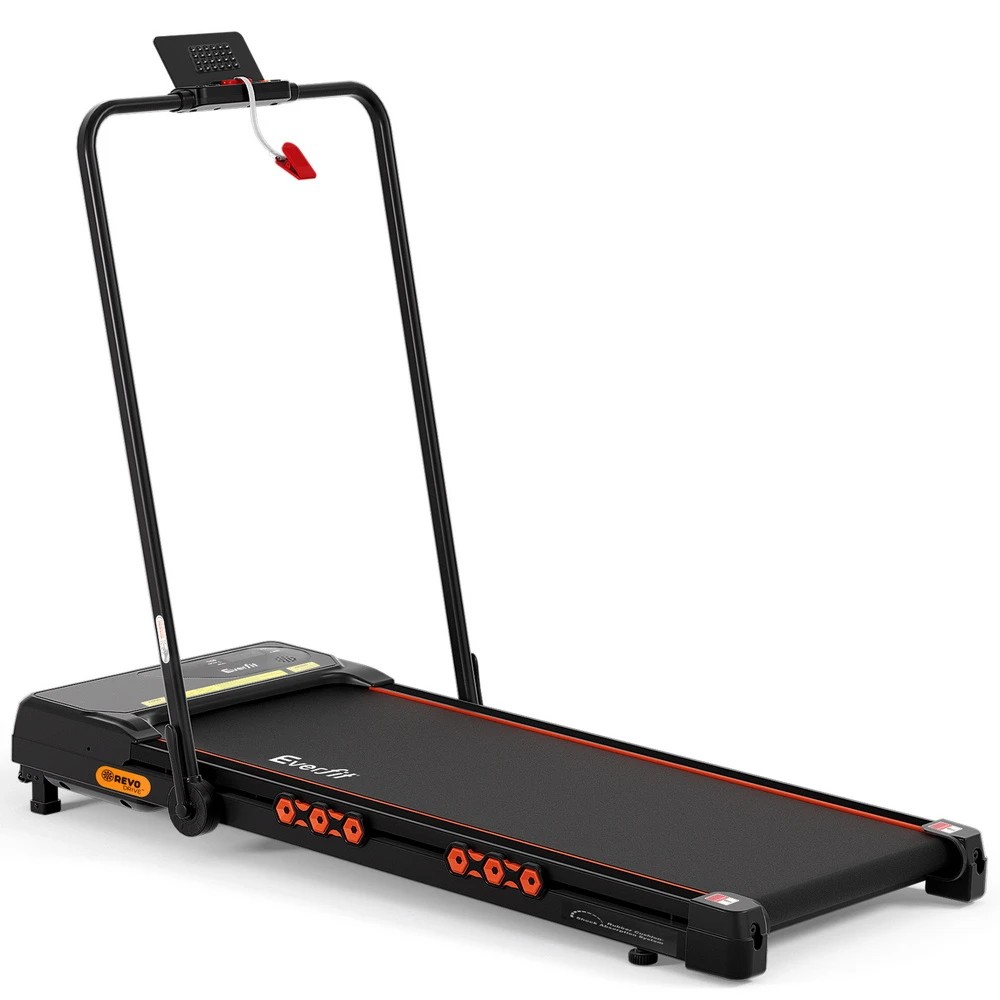 1 Everfit Treadmill Electric Walking Pad Auto Incline Foldable for Home Gym - Black, 1 of 7
