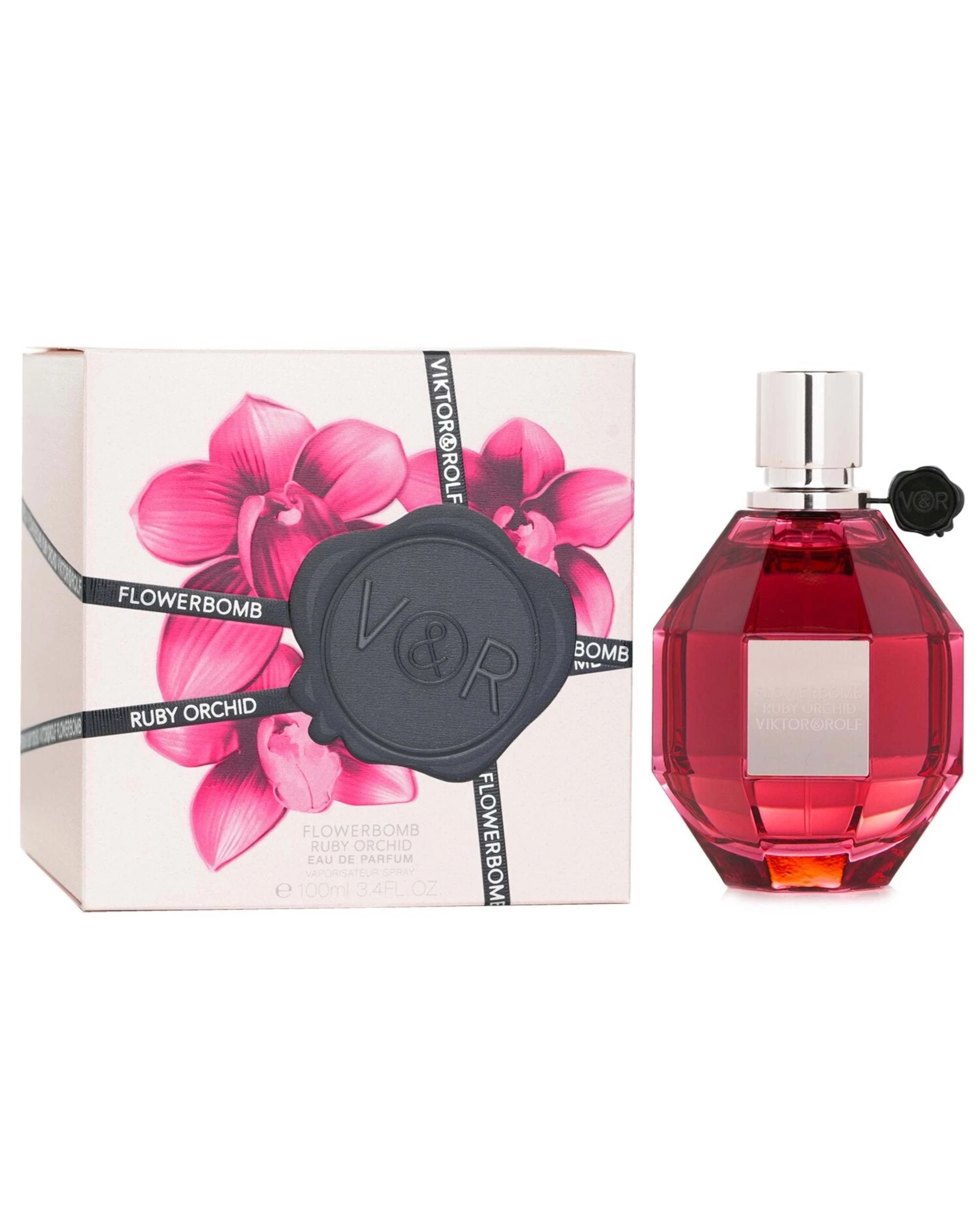 2 Viktor & Rolf Flowerbomb Ruby Orchid Eau De Parfum Spray  100ml/3.4oz, 2 of 4