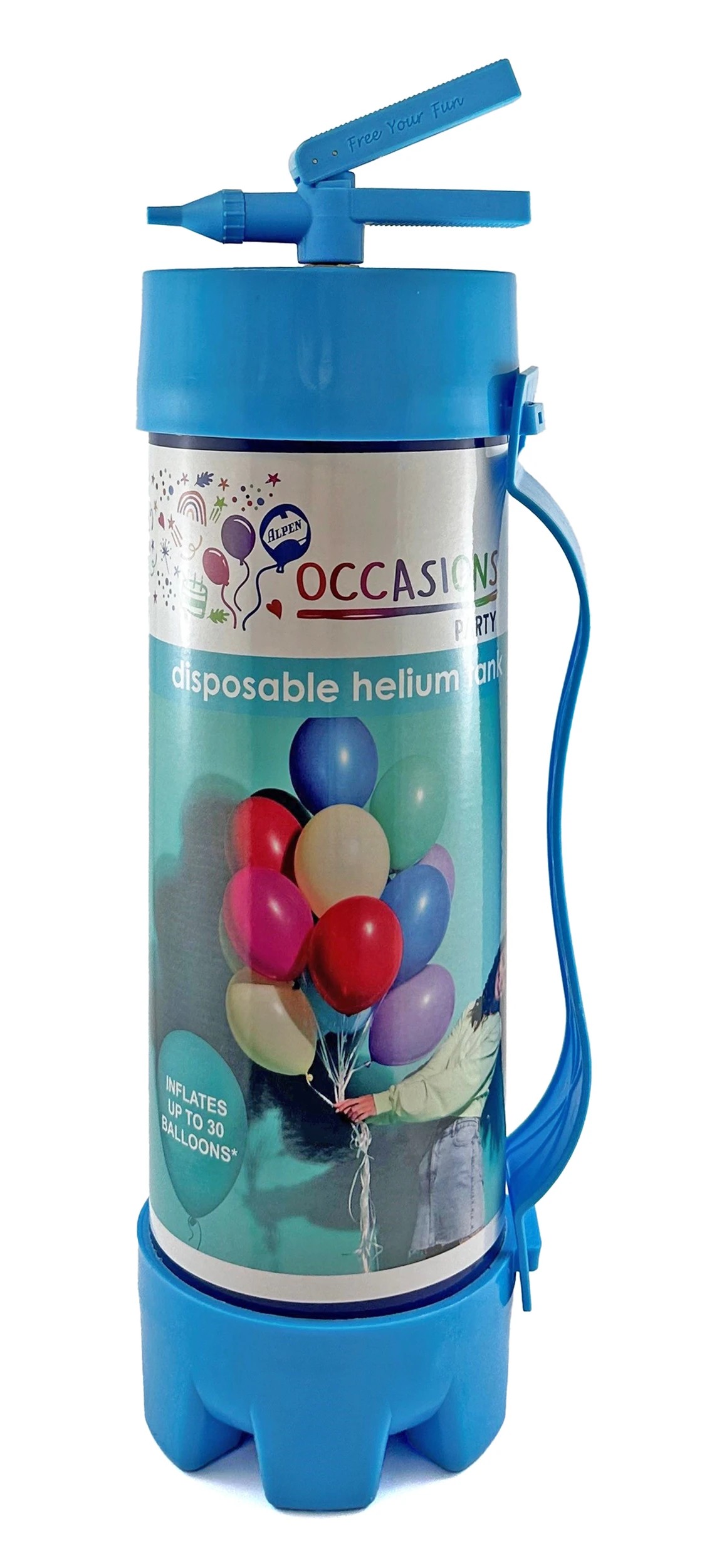 4 Alpen Occasions Disposable Helium Tank Kit - Small, 4 of 7