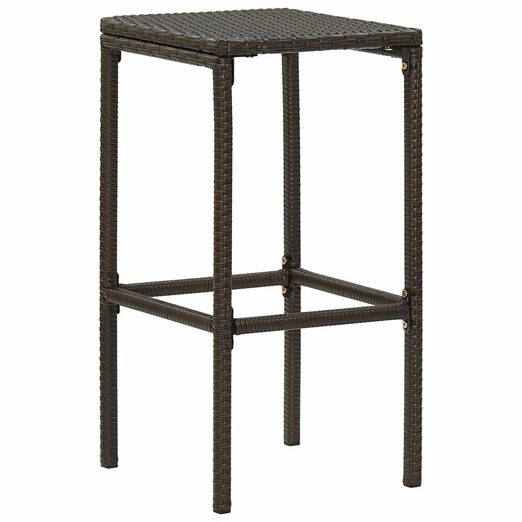 3 vidaXL Bar stool Footrest - Brown, 3 of 8