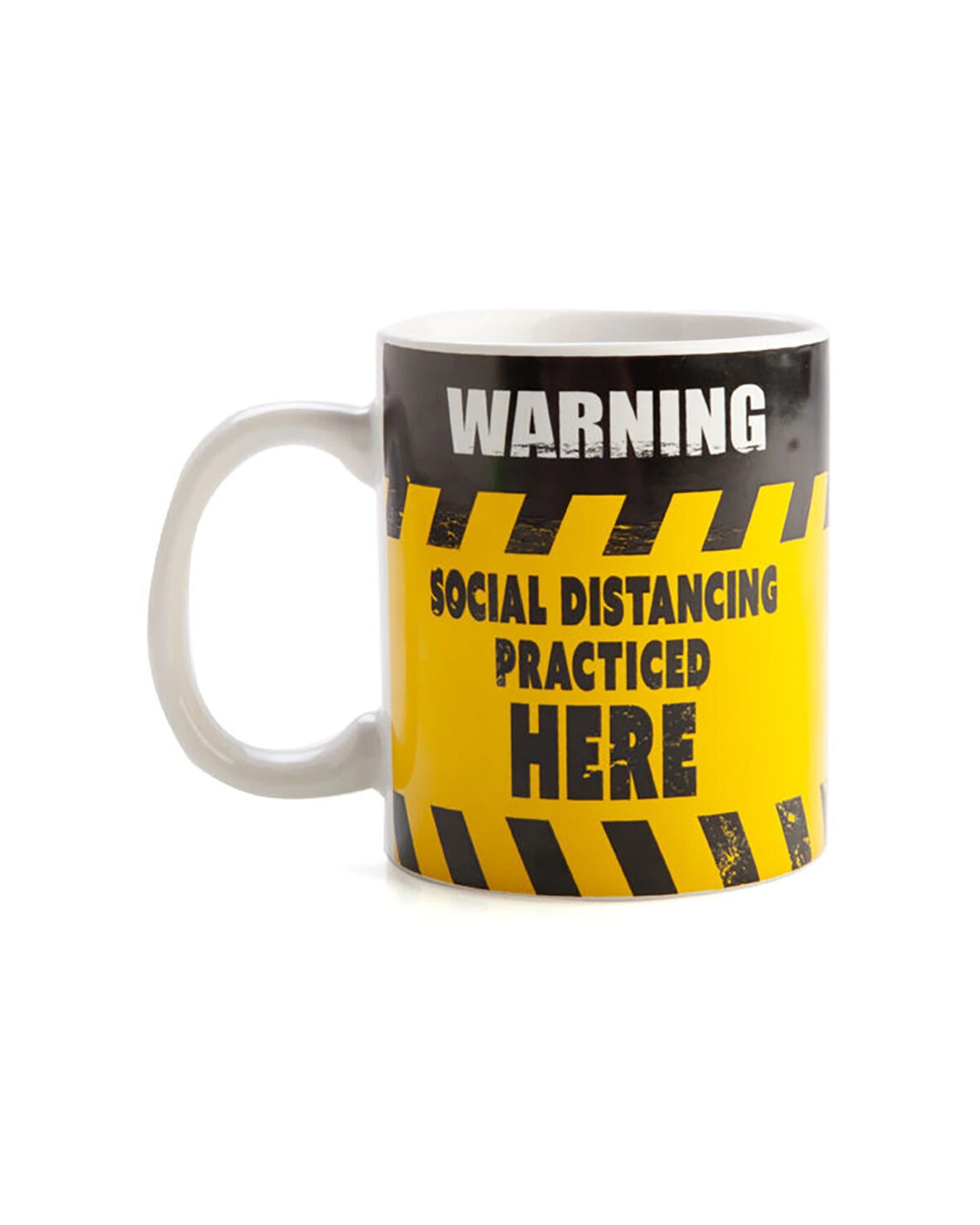 3 MDI 6pk Ceramic Coffee Mug Drinkware Set Social Distance Practice 115x95mm - Pattern, 3 of 6