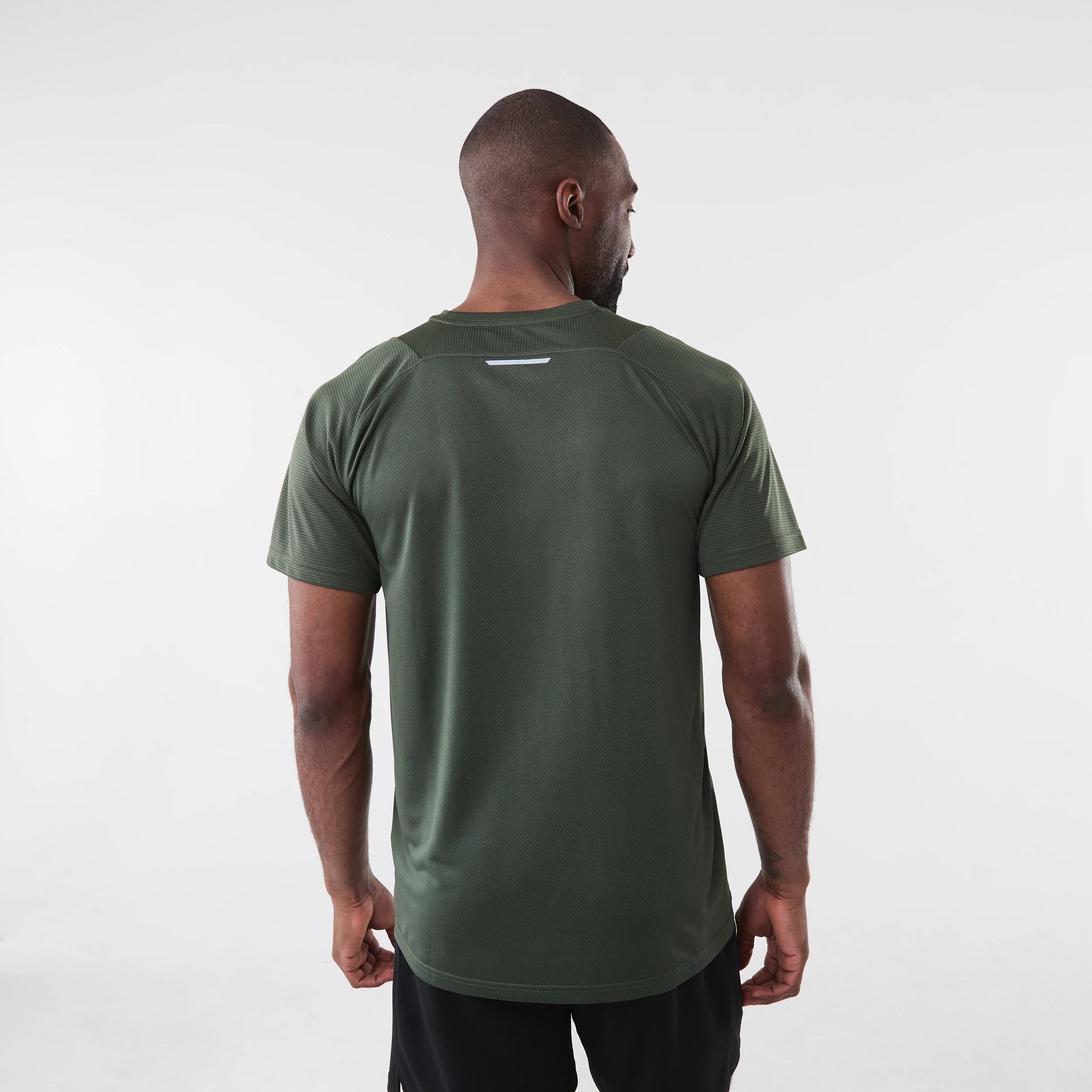 3 Active Mens Performance T-shirt DEEPEST GREEN, 3 of 7