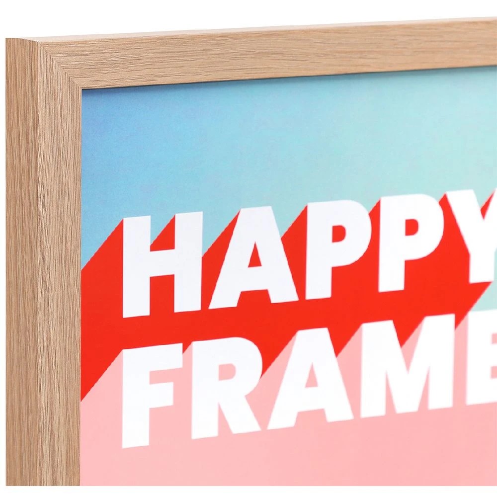 2 Happy Frames 40 x 50CM Poster Frame Oak, 2 of 3