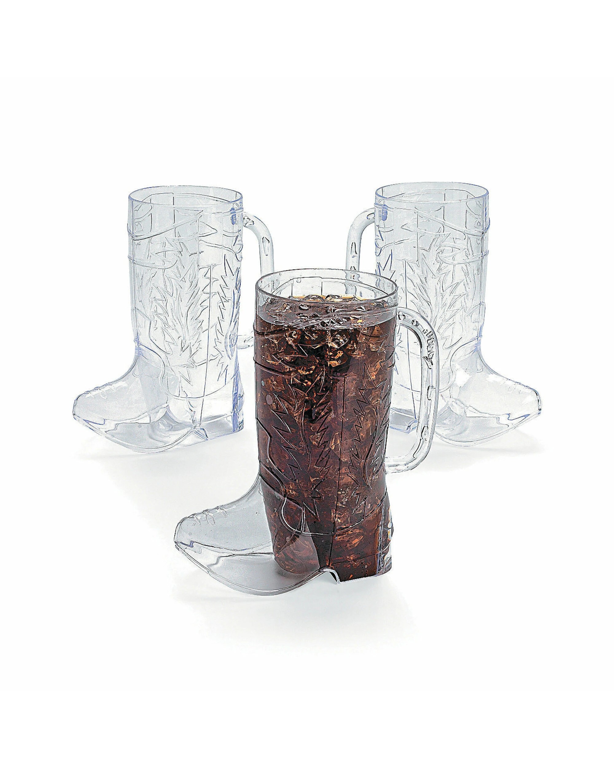 1 Partyrama Cowboy Boot Plastic Mug, 1 of 1