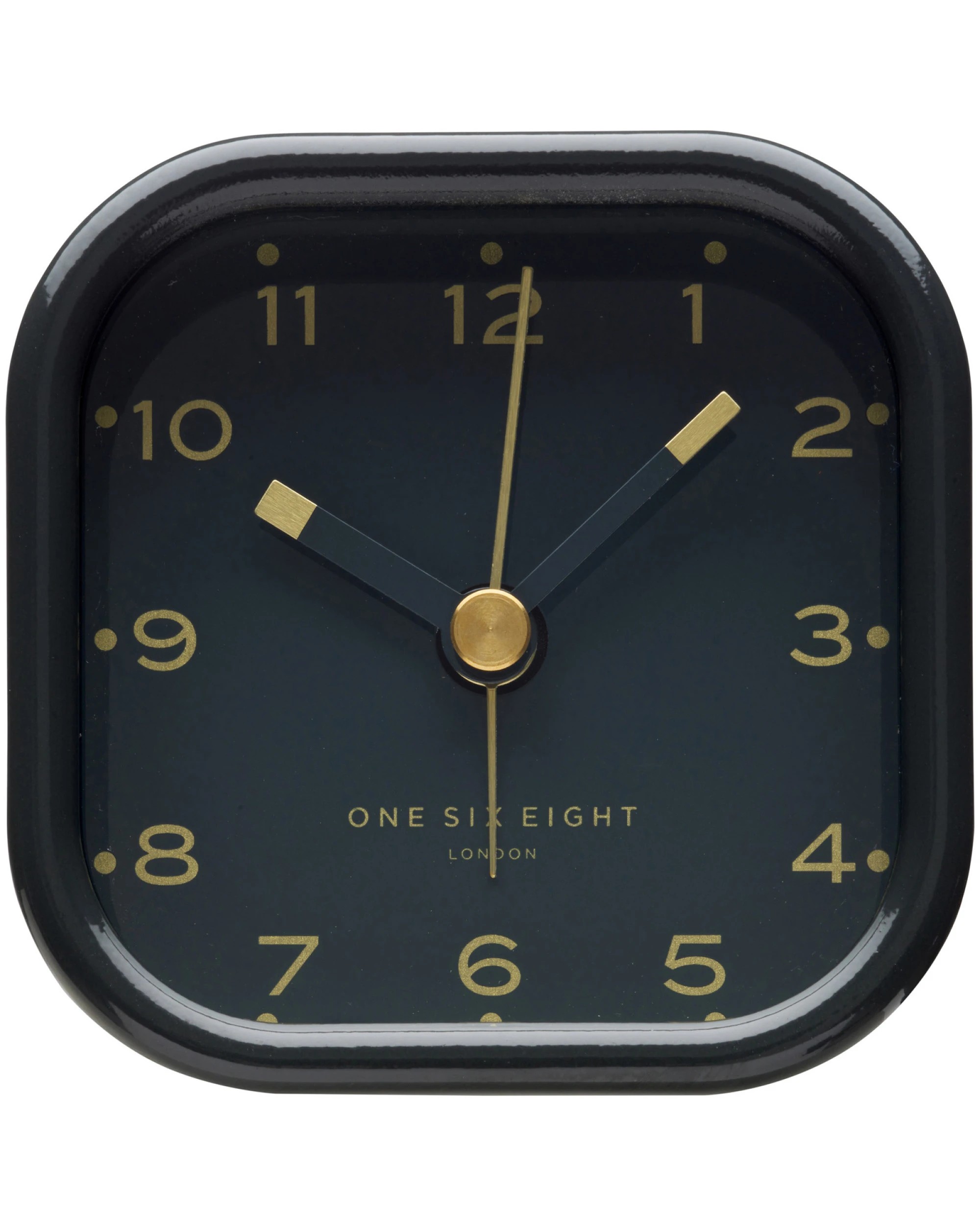 4 One Six Eight London Lisa Silent Alarm Clock - Charcoal Grey - Grey, 4 of 4