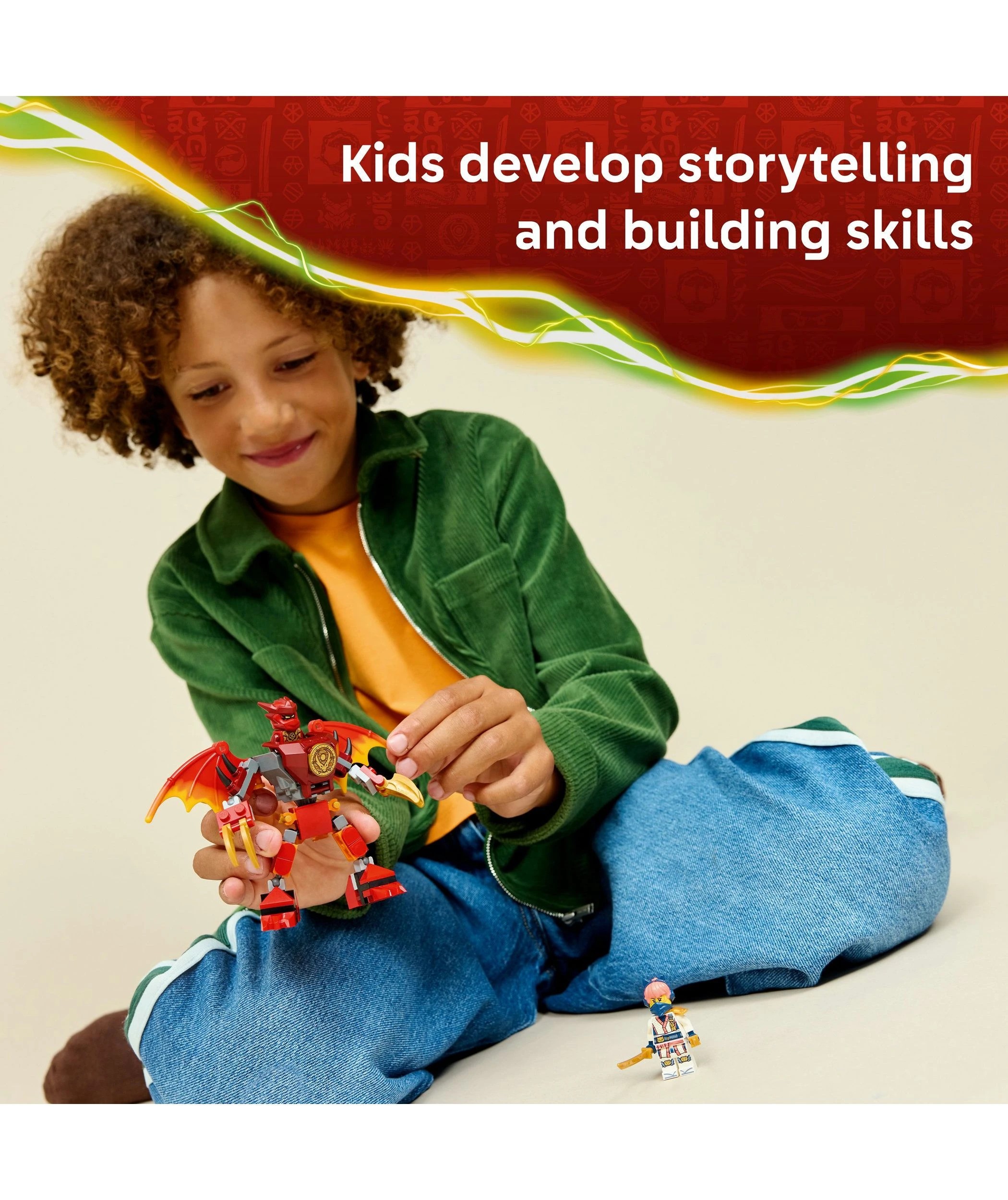 5 LEGO NINJAGO Kai's Dragon Mech Battle Pack 71851, 5 of 10