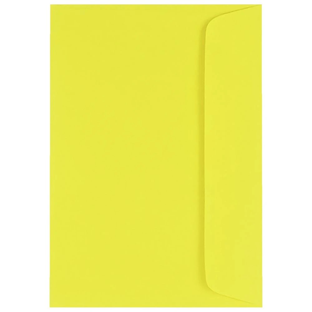 3 Quill C6 Envelopes Lemon Yellow 25 Pack, 3 of 4