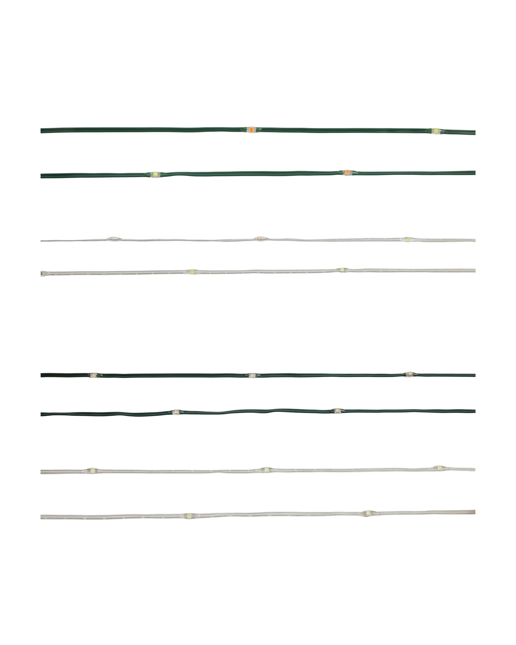 3 Battery Operated 100 LED Wire String Lights - Assorted, 3 of 7