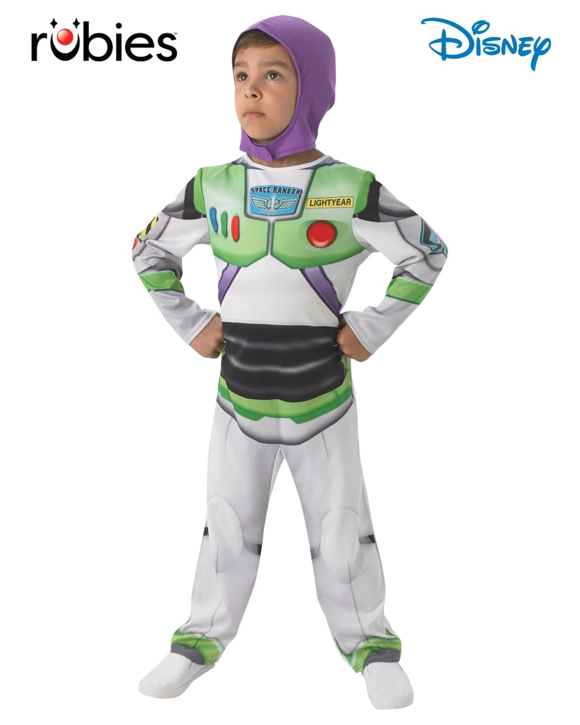 4 Disney Toy Story Buzz Lightyear Costume Size 6-8 Years, 4 of 5