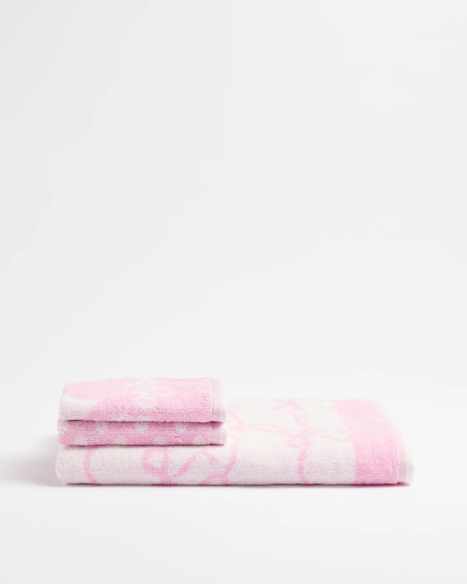 3 Target Bella Bows Kids Australian Cotton Bath Towel - Pink, 3 of 3
