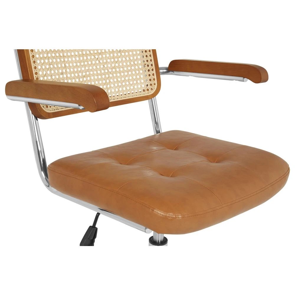 5 Otto Nusa Rattan Chair Tan Ergonomic Chairs and Desk Chairs, 5 of 10