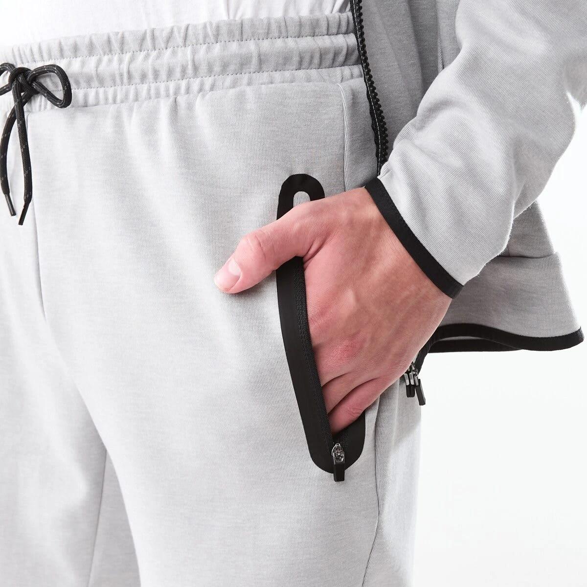 4 Active Mens Sports Shorts GREY MARLE CORE, 4 of 6
