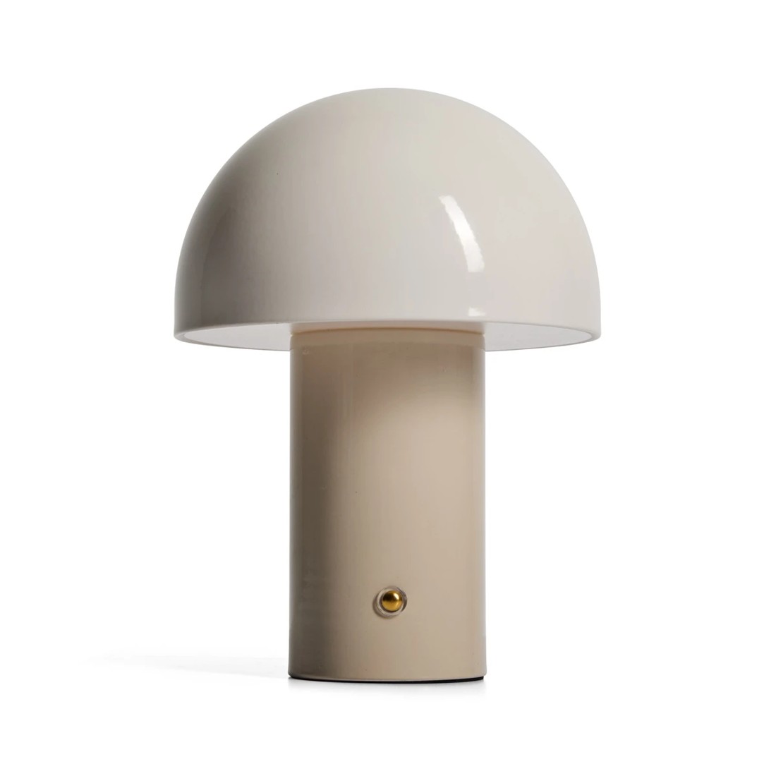 2 Inaya Portable Rechargeable Lamp - White and Coffee, 2 of 6