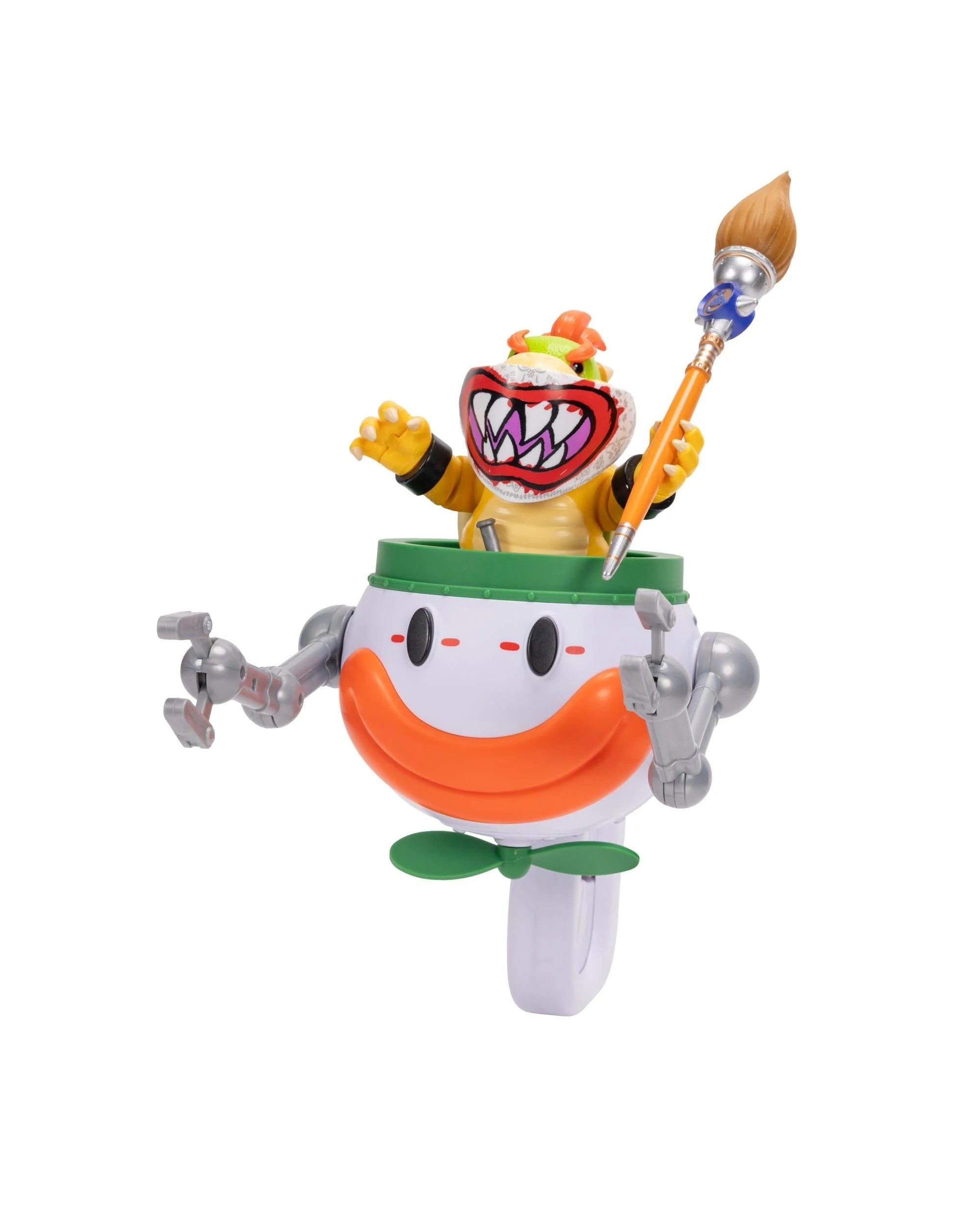 7 The Super Mario Galaxy Movie Bowser Jr. Clown Car 5 inch Figure, 7 of 9