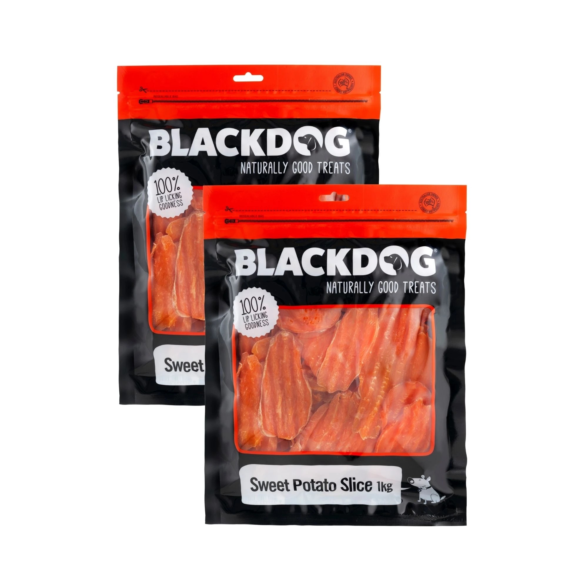 1 Blackdog Sweet Potato Slice 1kg x 2pk, 1 of 1
