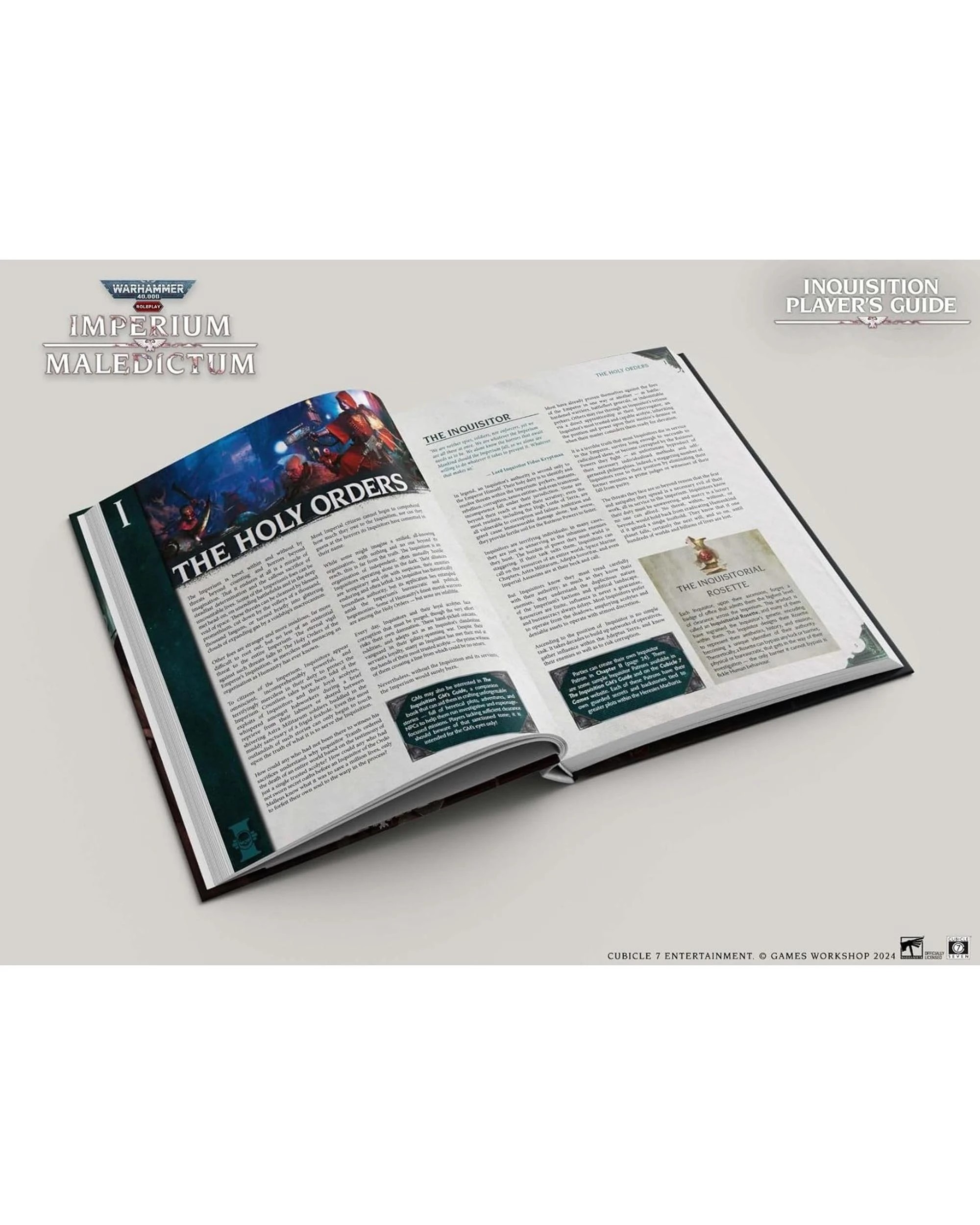 4 Warhammer 40,000 Roleplay - Imperium Maledictum Inquisition Guides Collectors Edition, 4 of 5