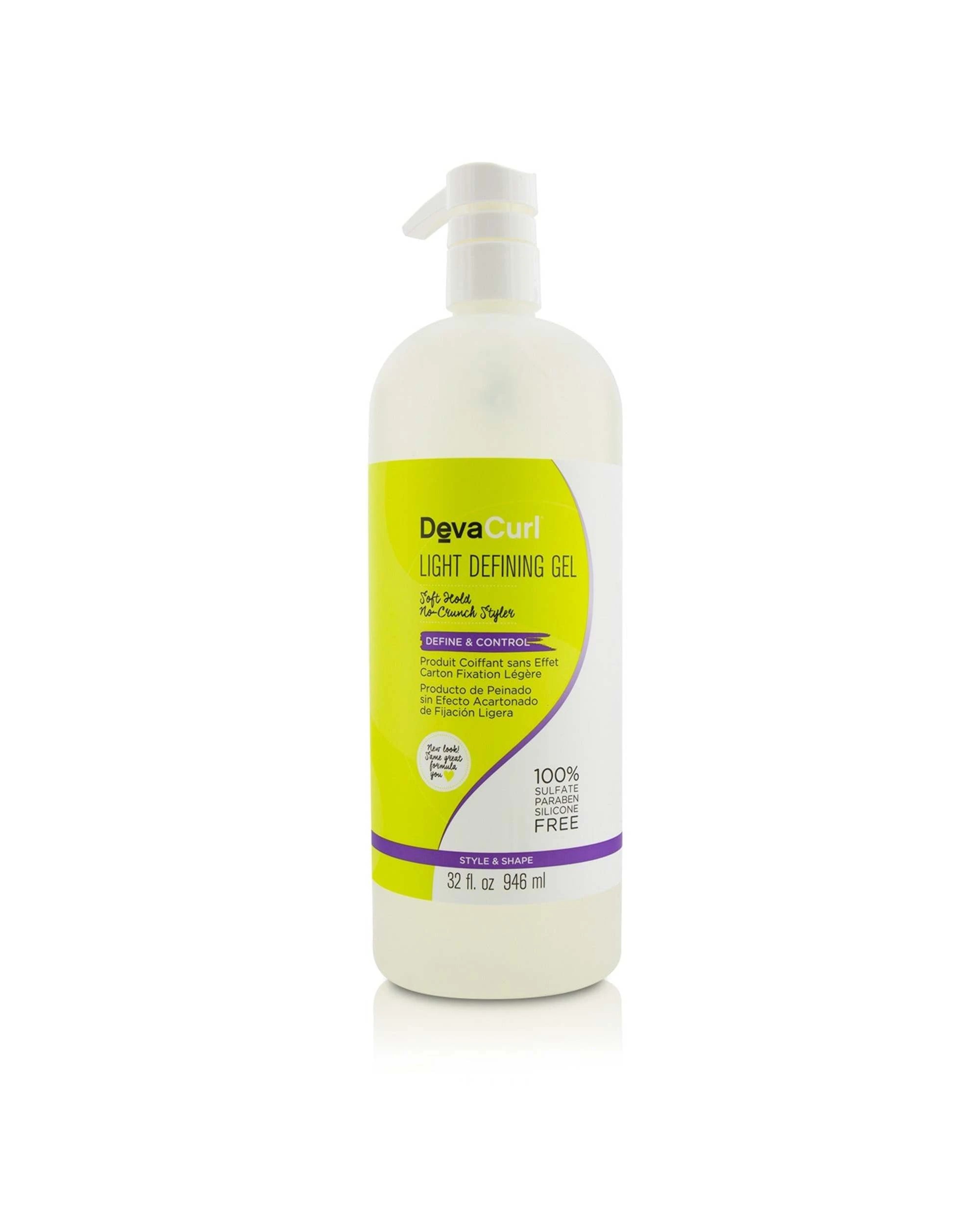 4 DevaCurl Light Defining Gel (Soft Hold No-Crunch Styler - Define & Control)  355ml/12oz, 4 of 4