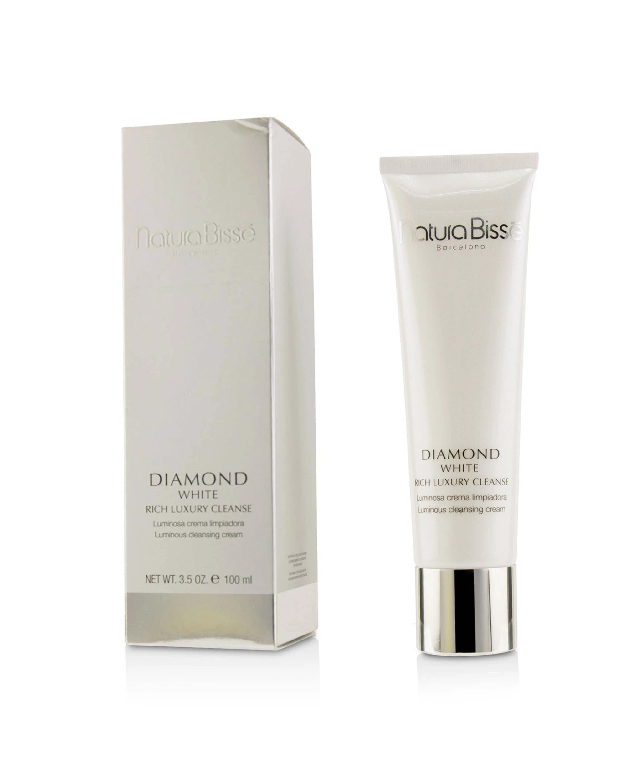 1 Natura Bisse Diamond White Rich Luxury Cleanse  100ml/3.5oz, 1 of 3