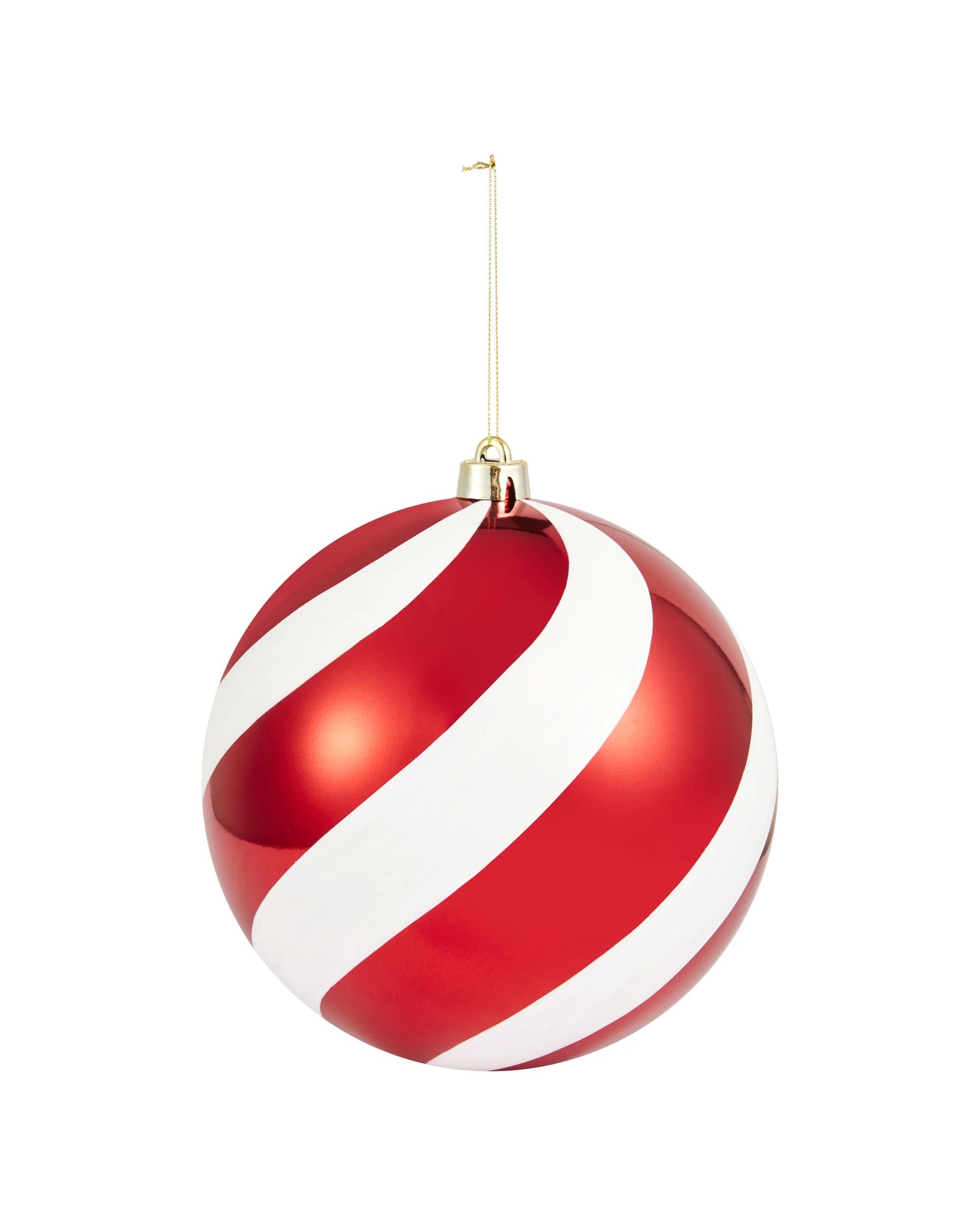 4 6 Pack 20cm Candy Cane Baubles, 4 of 7
