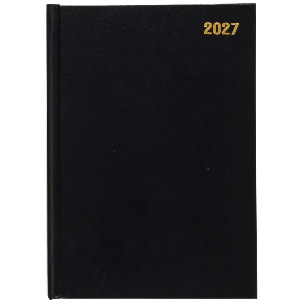 2 Officeworks A5 Week to View 2027 Diary Black, 2 of 7