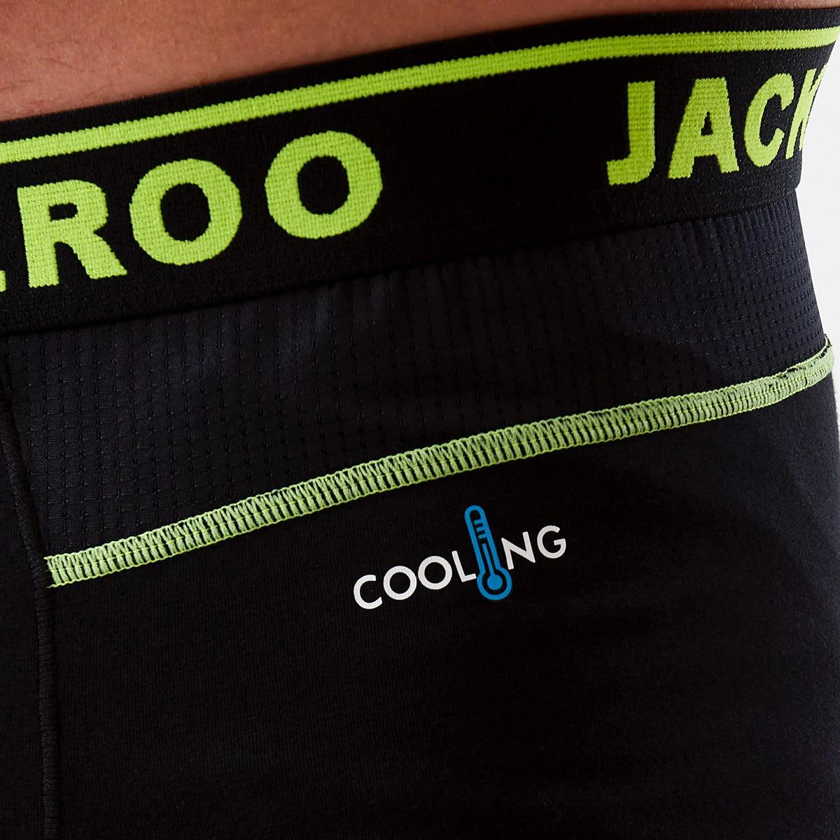 8 3 Pack Mid Length Cooling Shorts BLACK FLUORO, 8 of 8