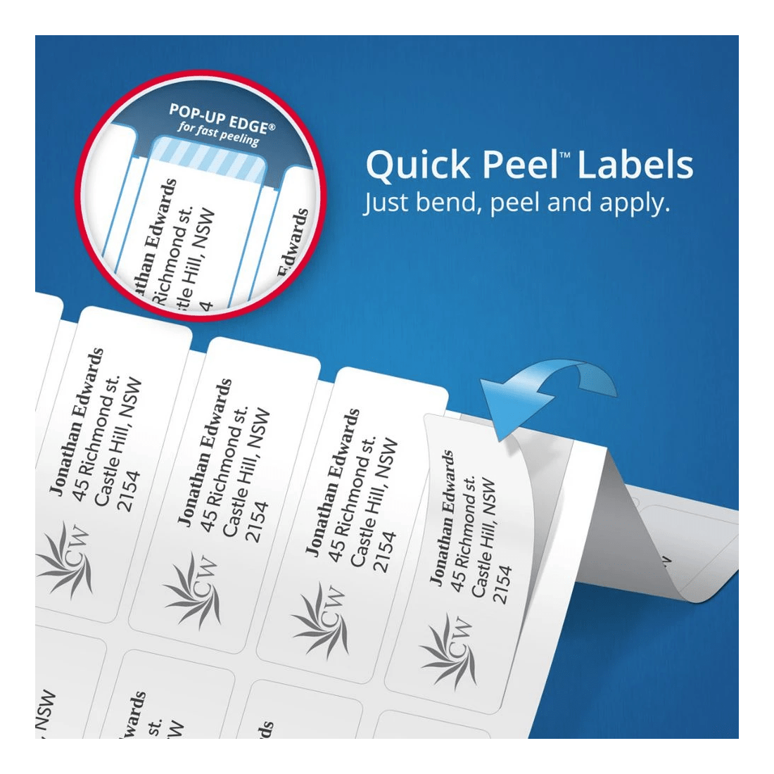 8 Avery Premium White Addressing Labels AveryEco 14UP 20 Sheets, 8 of 10