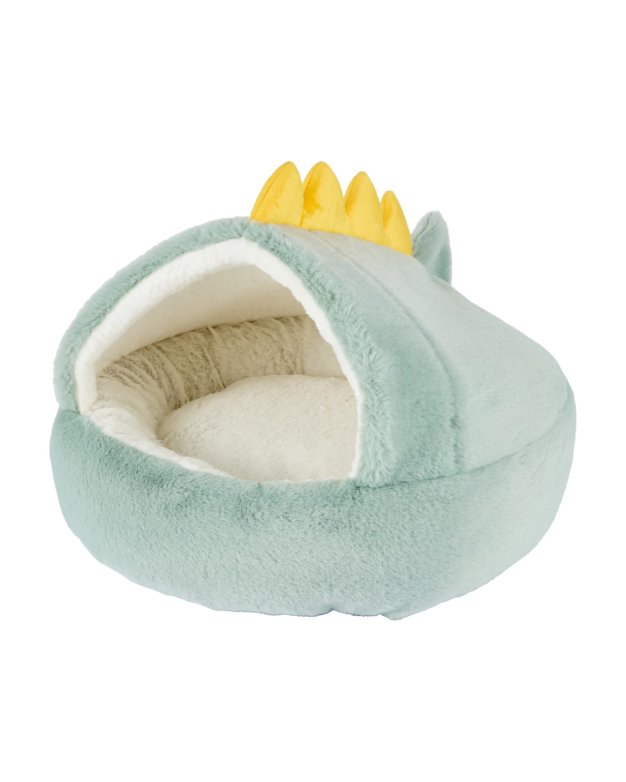 1 Cat Snuggle Dino Bed, 1 of 8