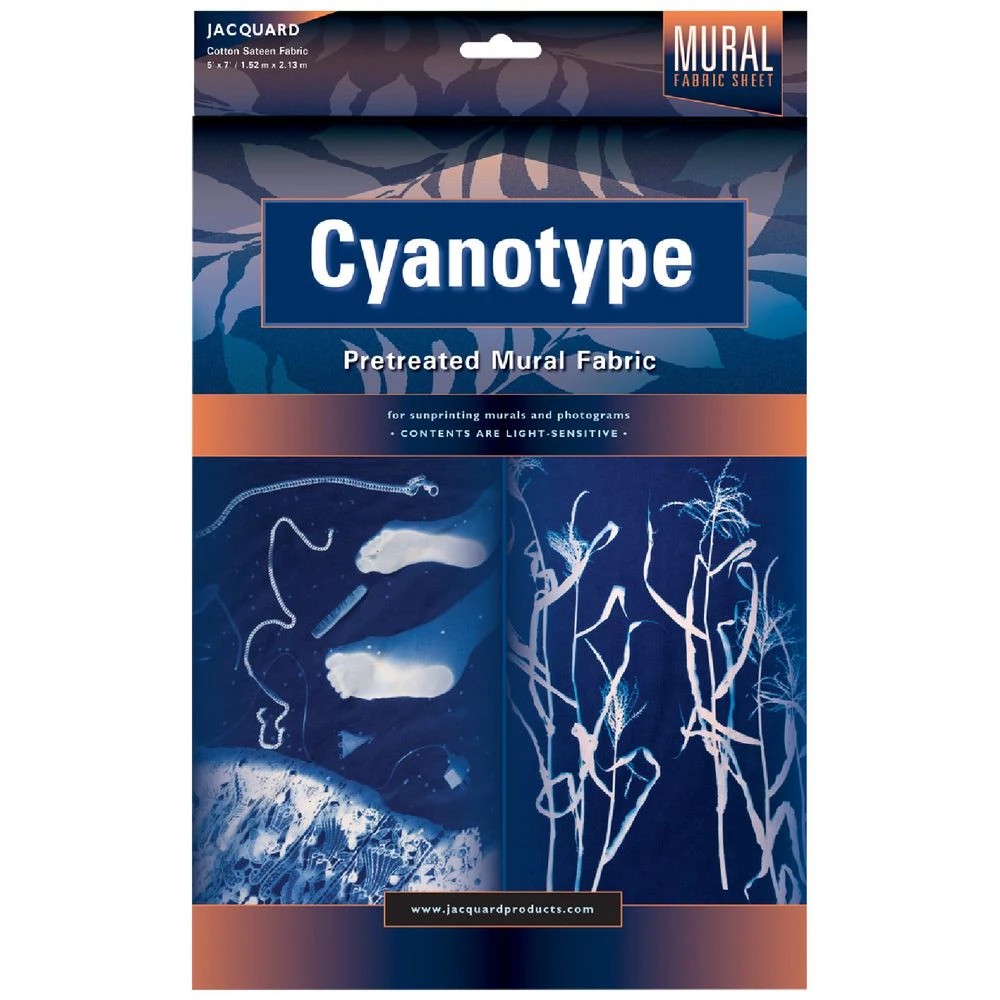 1 Cyanotype Sun Printing Fabric Sheet 1.52 x 2.13 m, 1 of 3