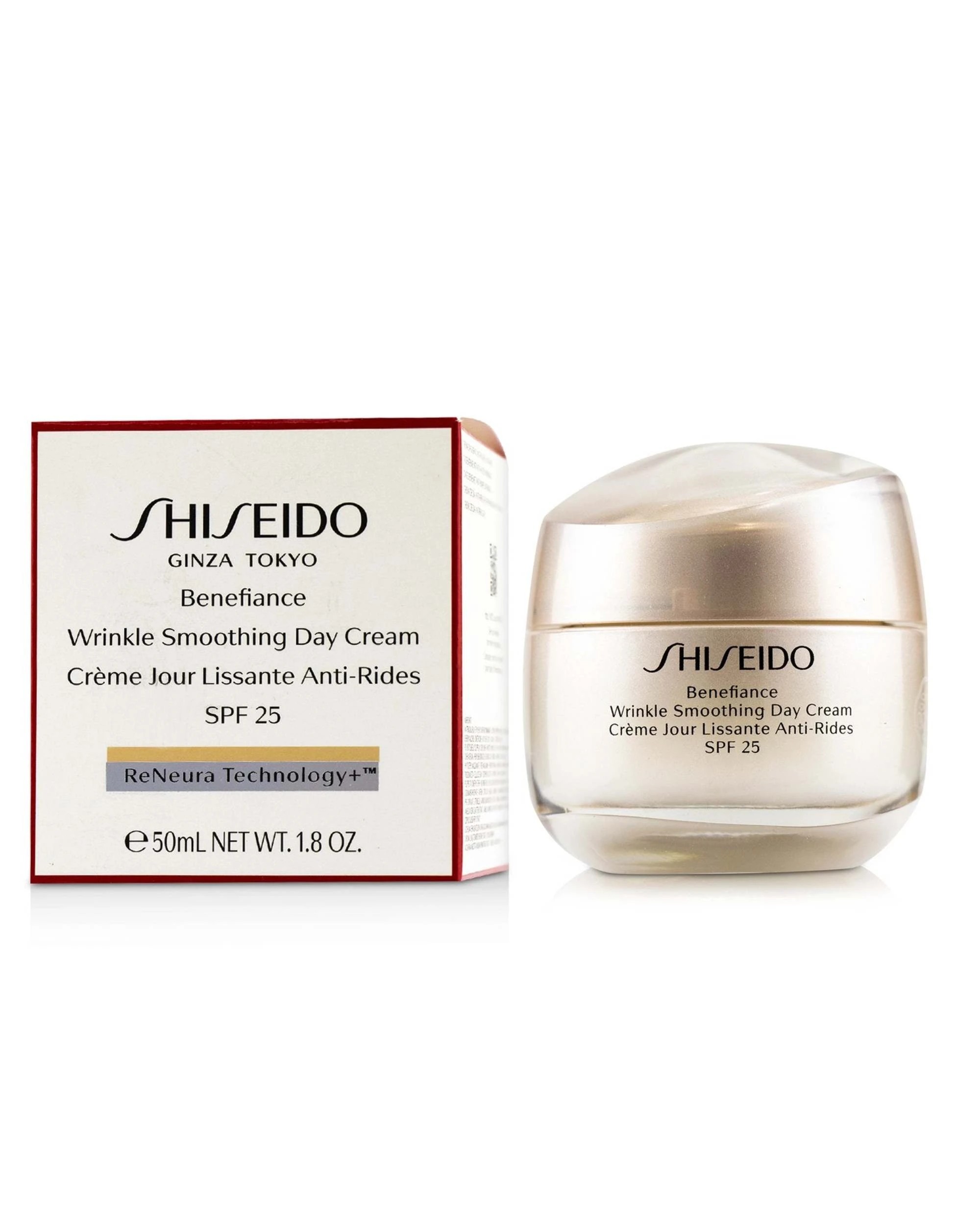 2 Shiseido Benefiance Wrinkle Smoothing Day Cream SPF 25  50ml/1.8oz, 2 of 3
