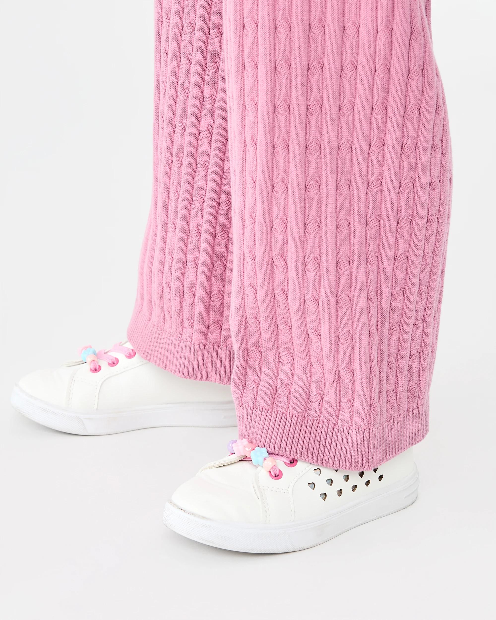 7 Top and Pants Knit Set Dust Rose, 7 of 7