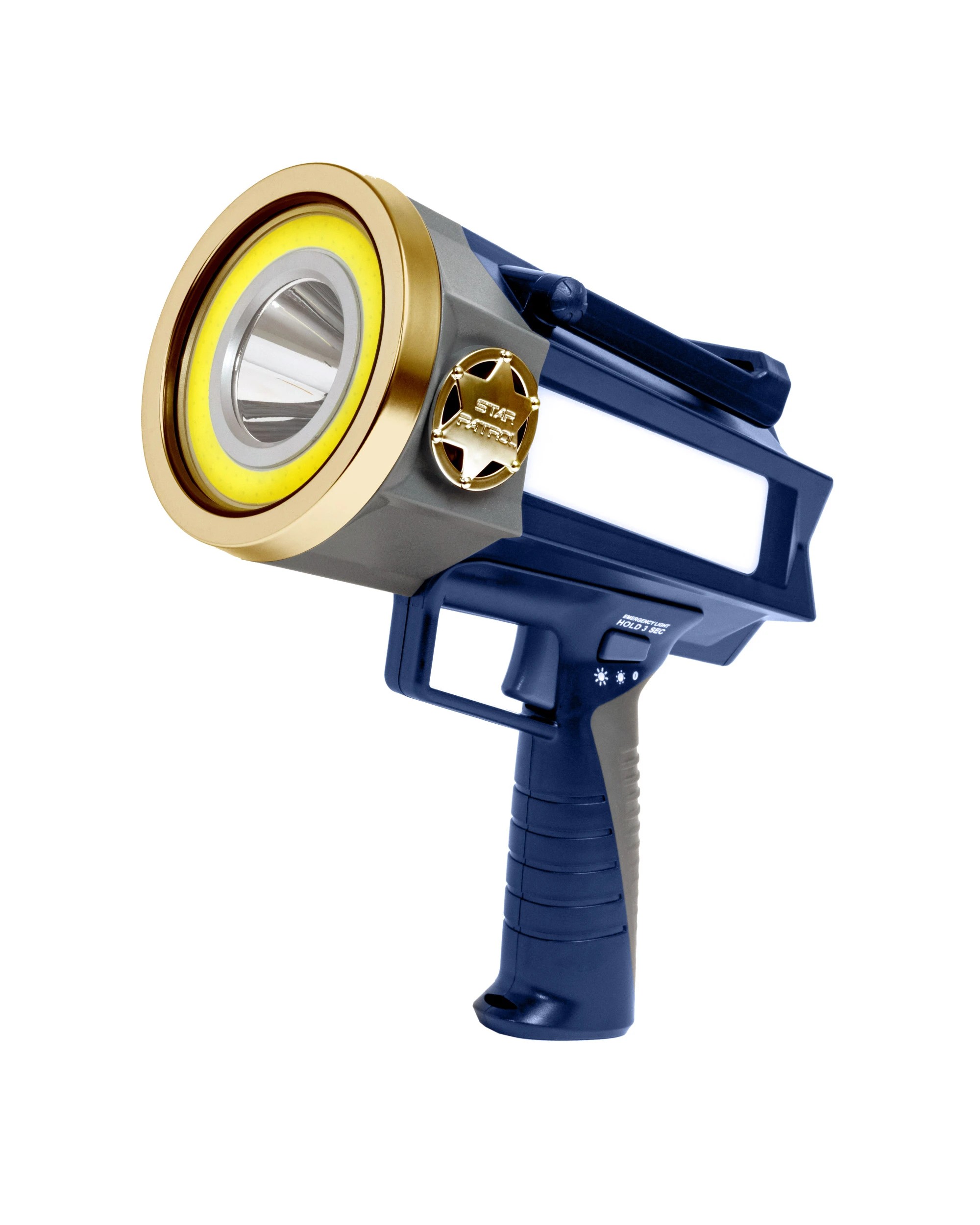 1 Star Patrol Mega-Bright Rechargeable Spotlight Flashlight and Floodlight, 1 of 8