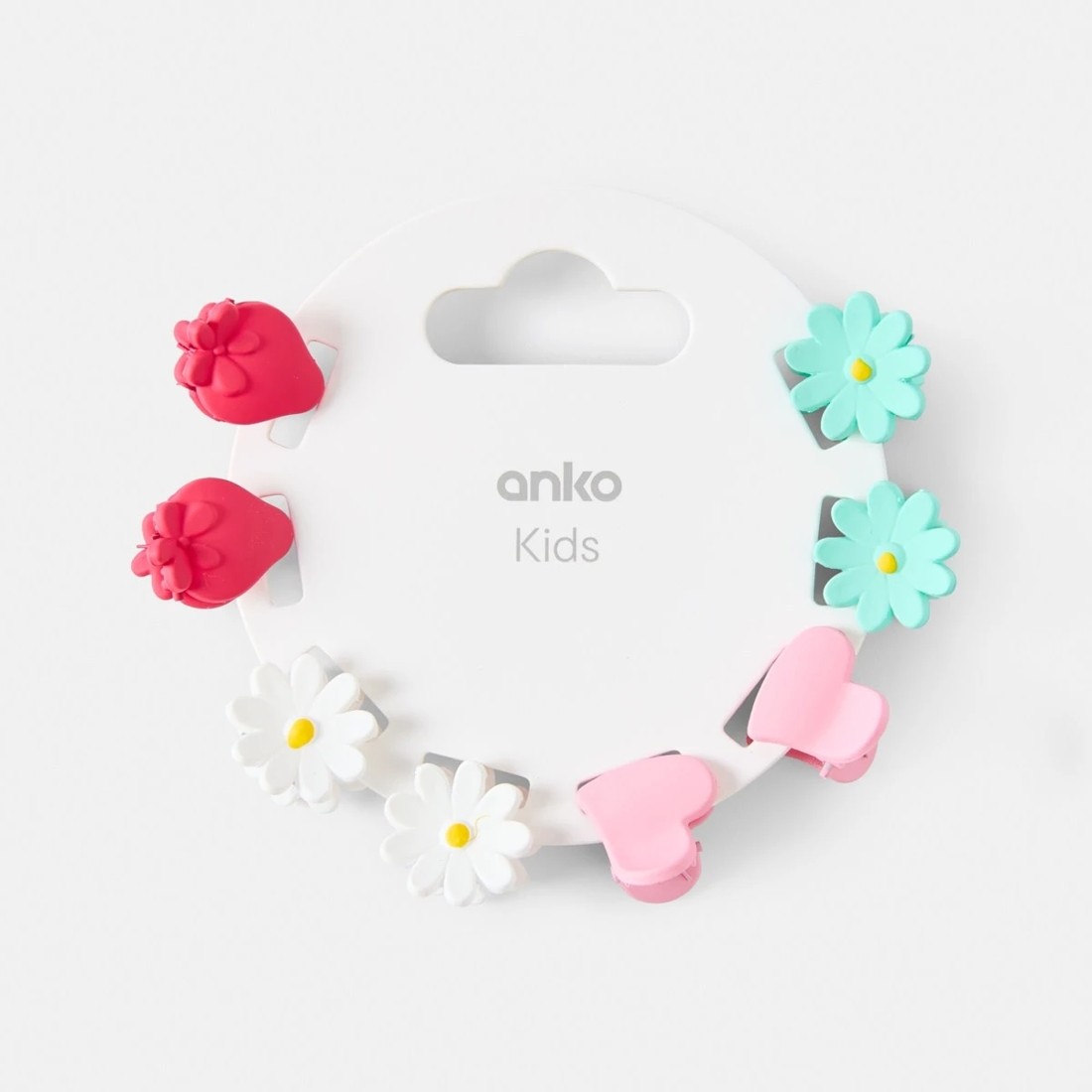 3 8 Pack Berry Claw Hair Clips, 3 of 3