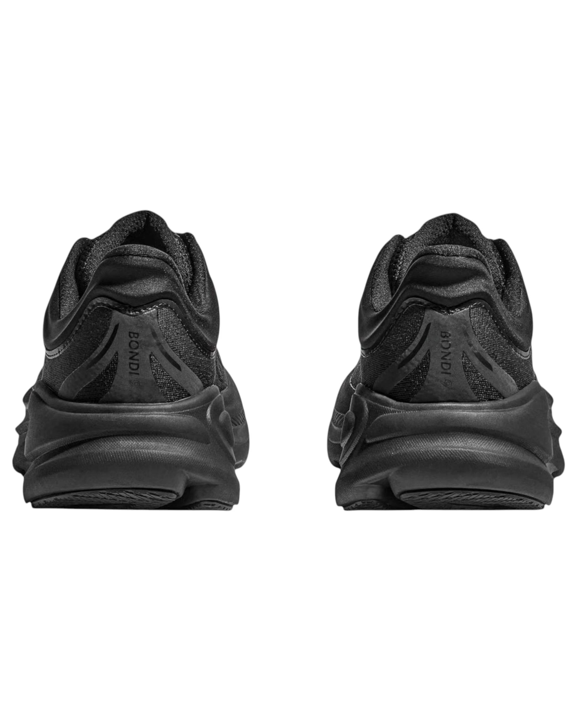 7 Hoka Mens Bondi 9 Athletic Running Shoes BLACK, 7 of 8