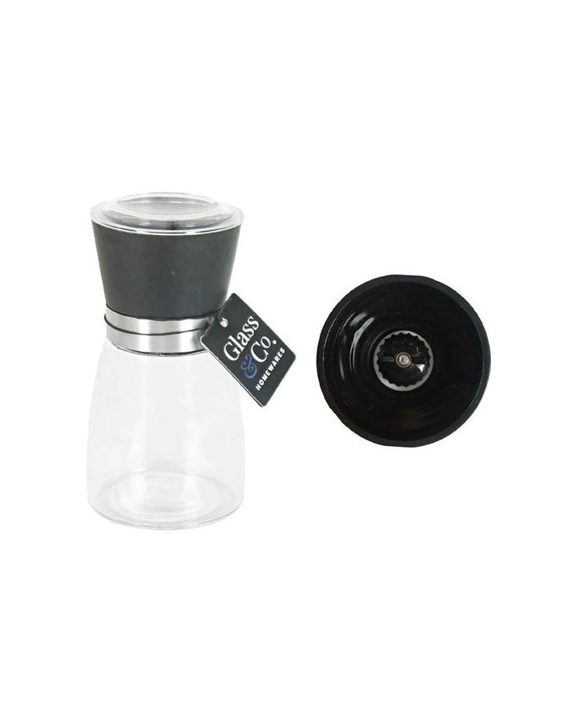 3 Glass & Co 12PK Salt & Pepper Grinder Bottle Kitchen Utensil 200ml - Clear, 3 of 3