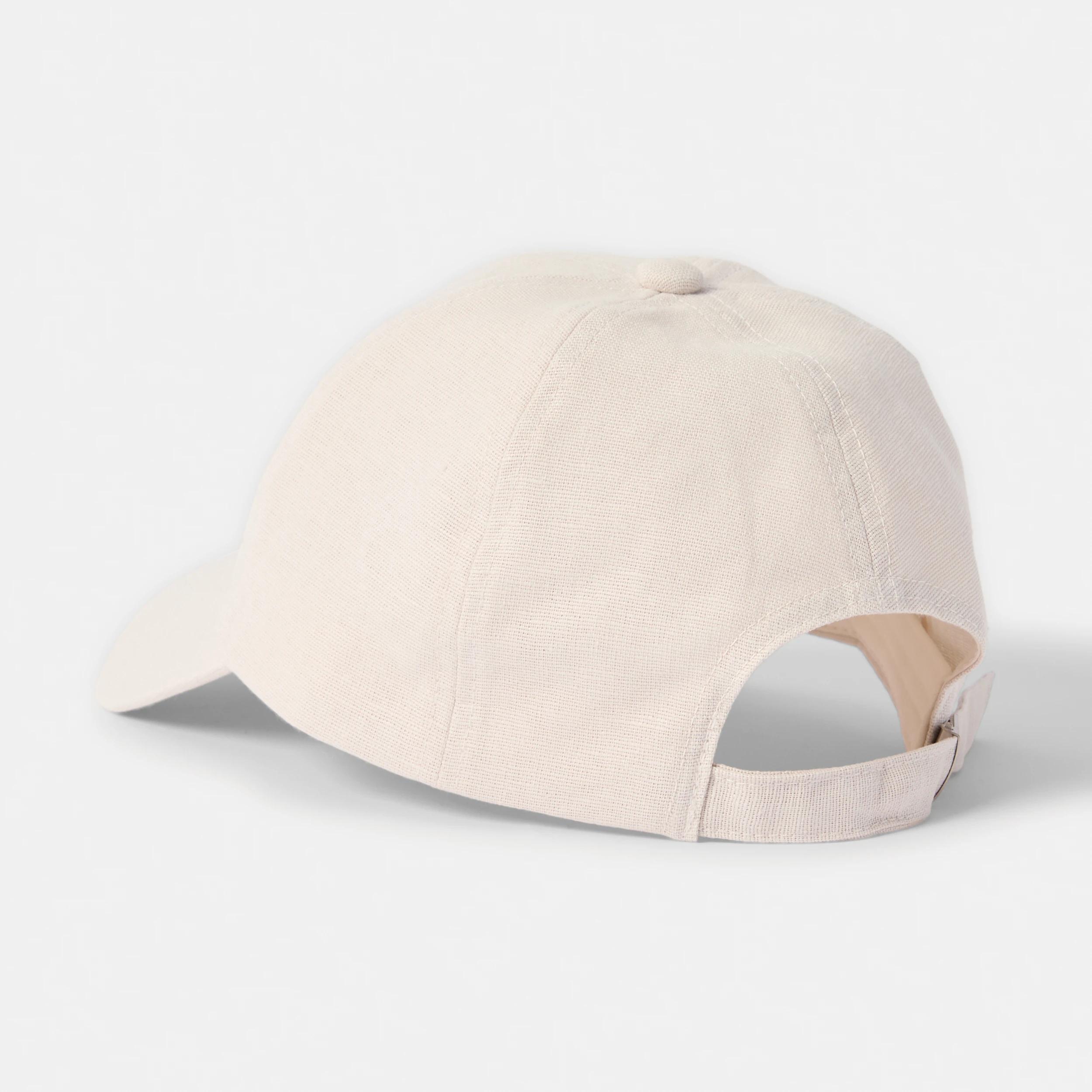 2 Woven Cap NATURAL BEIGE, 2 of 3