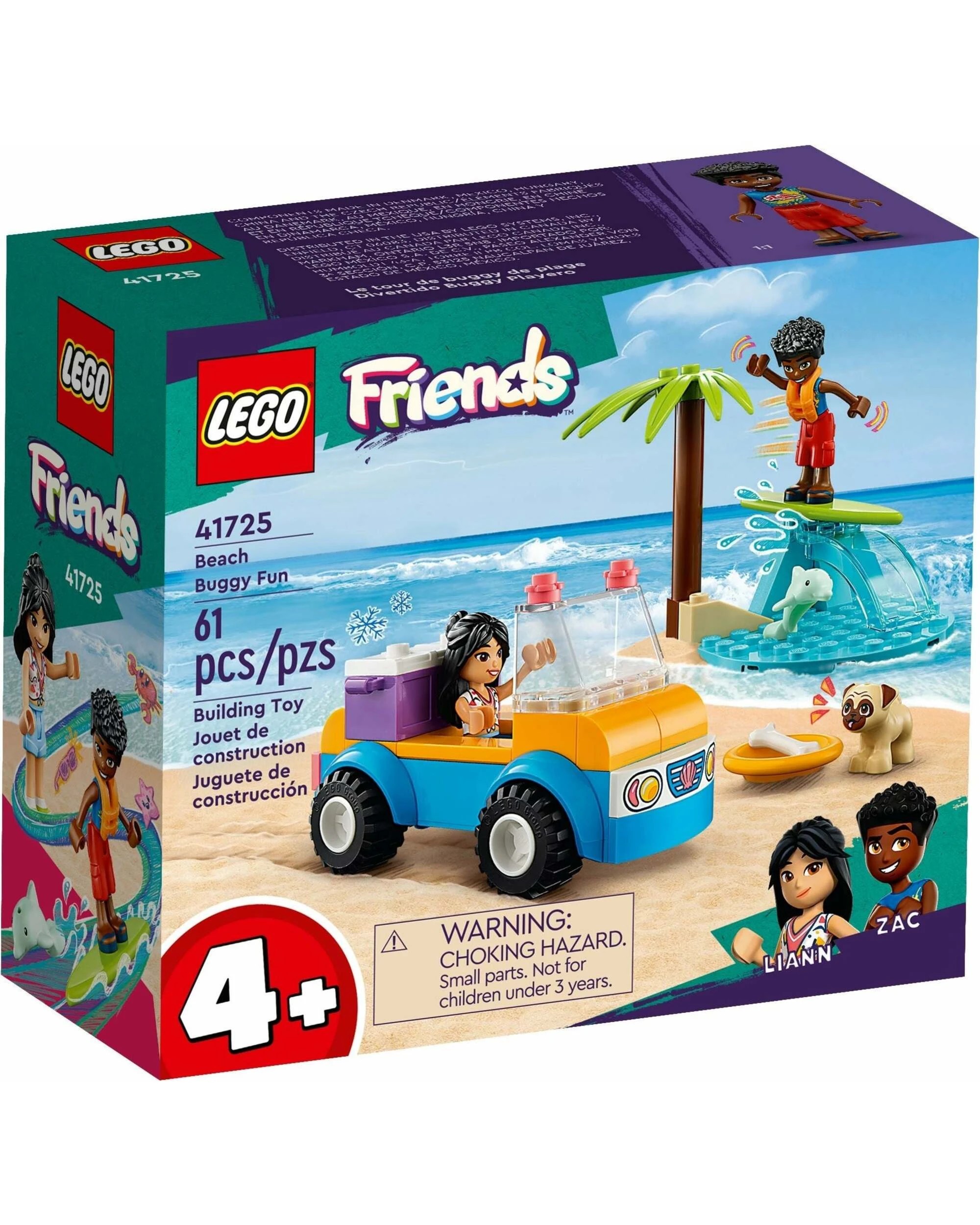 1 LEGO Friends Beach Buggy Fun 41725, 1 of 4
