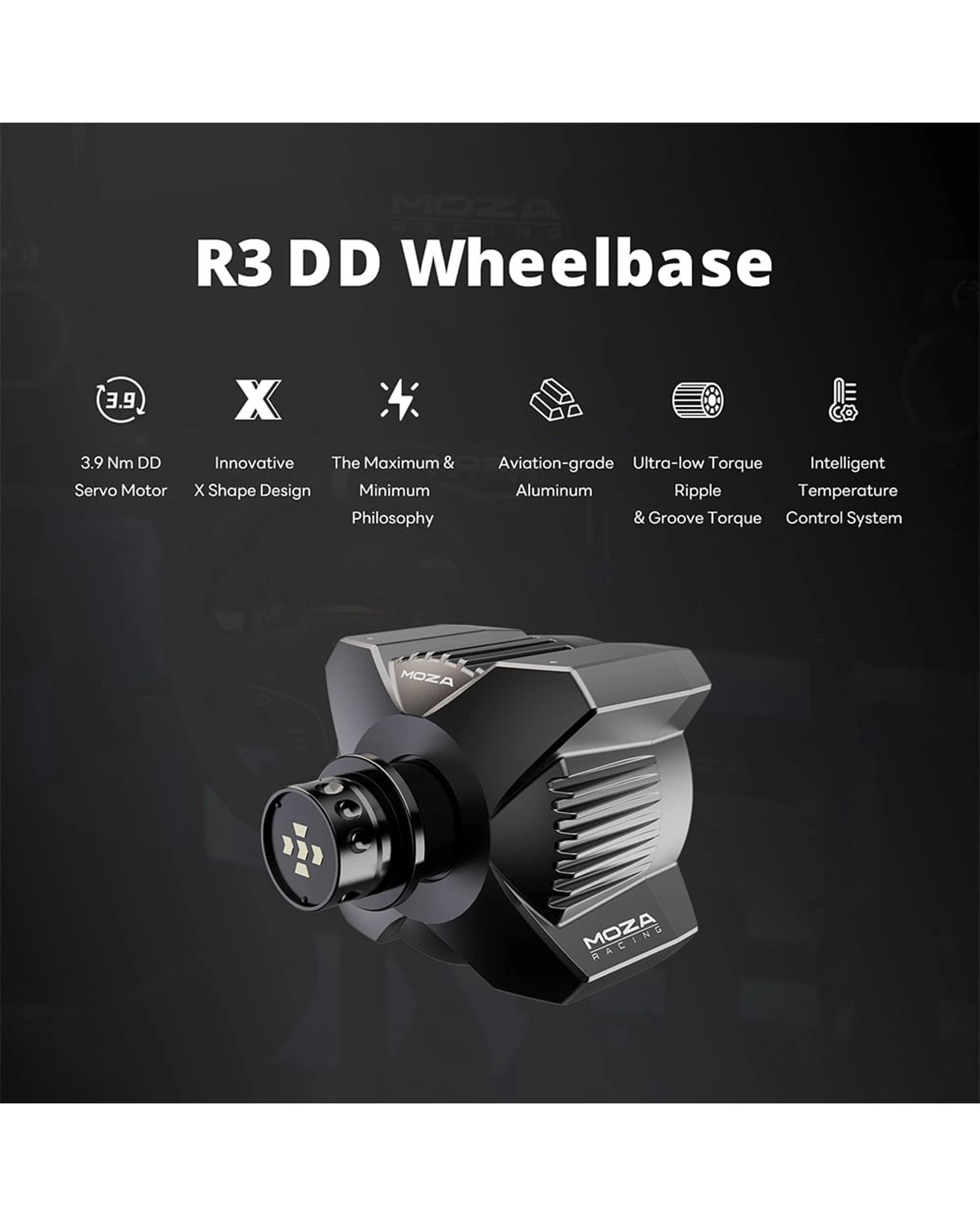 4 MOZA Racing R3 Bundle for Xbox / PC - Black, 4 of 10