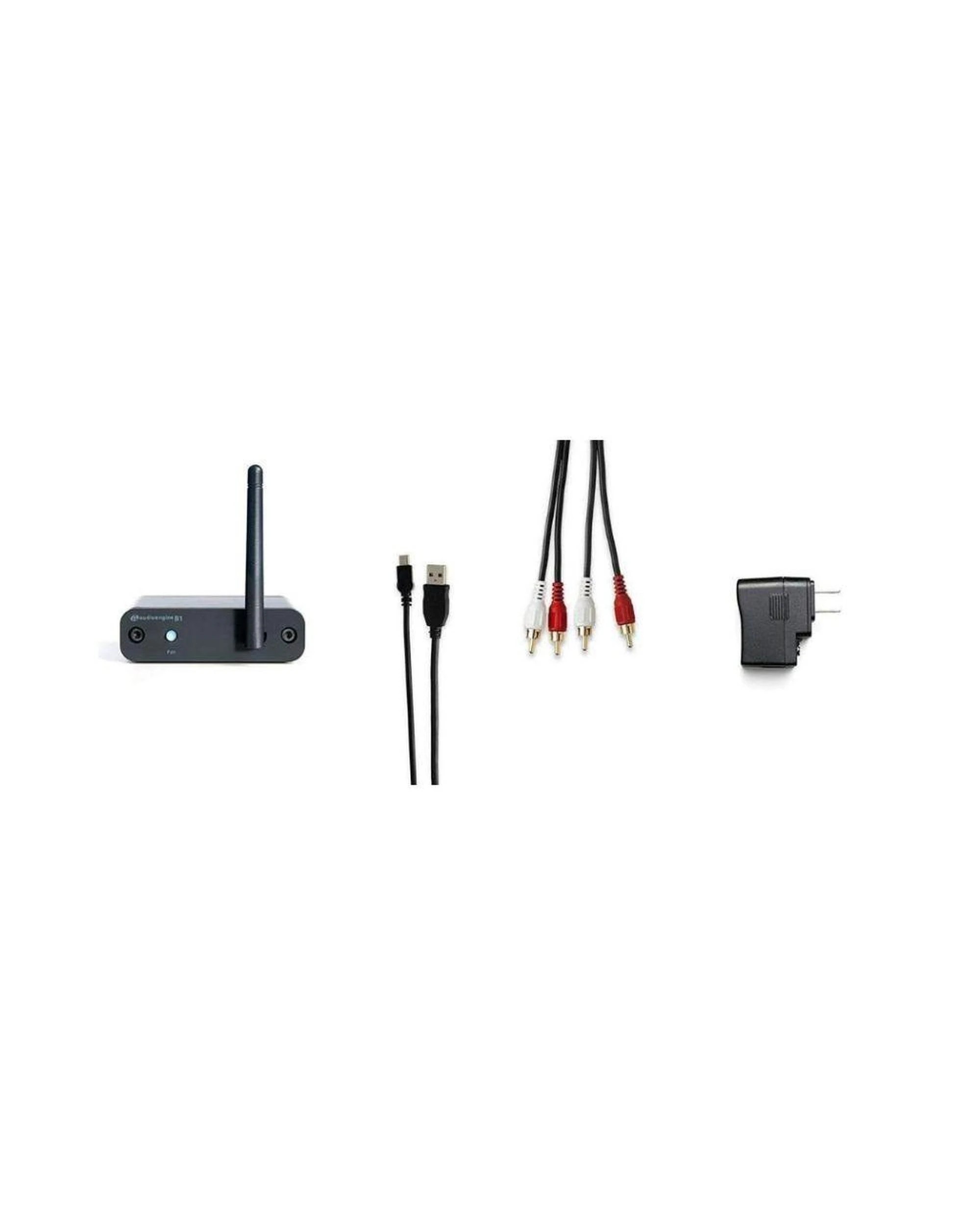 5 Audioengine B1 Bluetooth Music Receiver Optical and RCA outputs Grey, 5 of 6