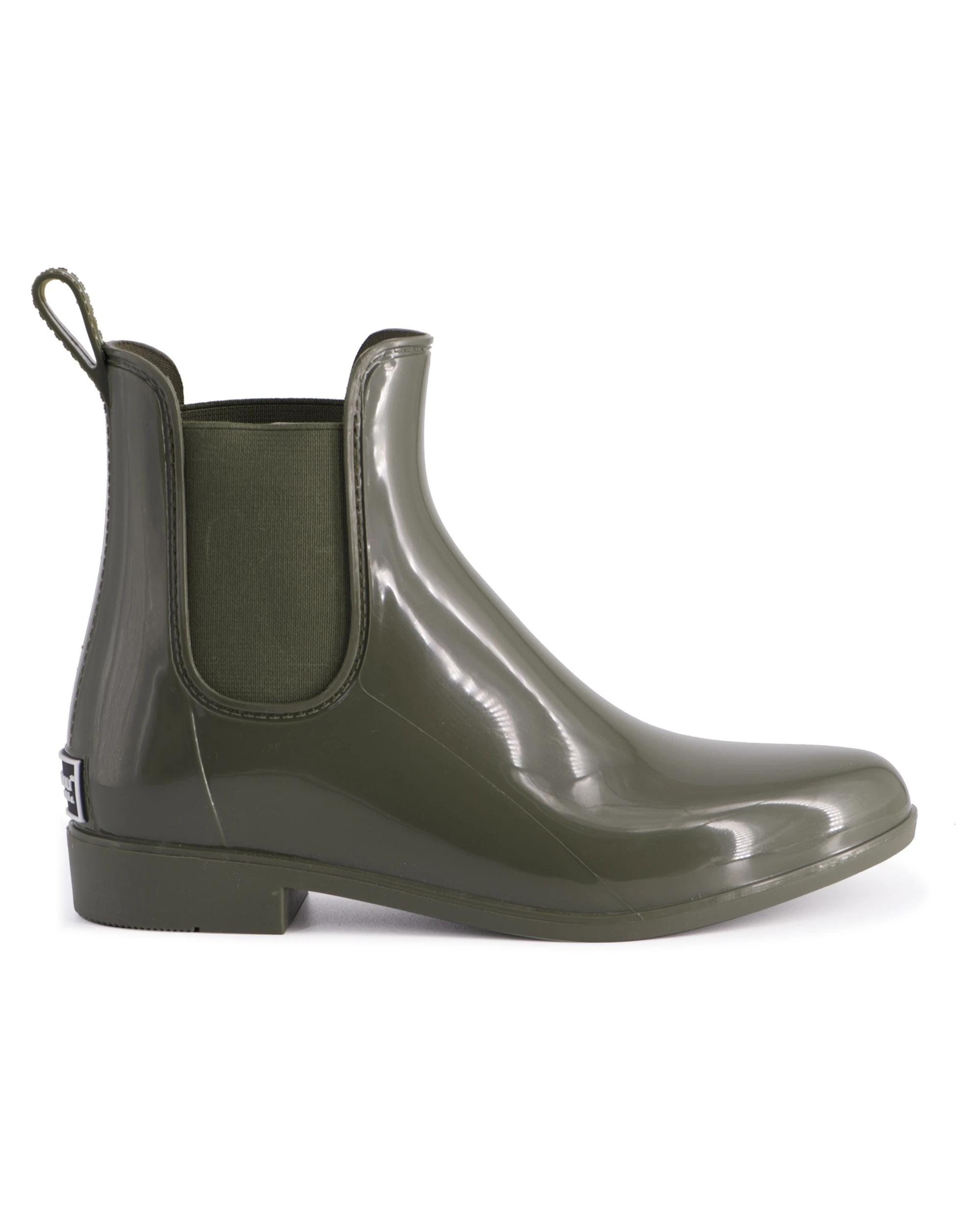 2 AUS WOOLI Chic Rainboots Featuring Free Sheepskin Insole OLIVE, 2 of 8