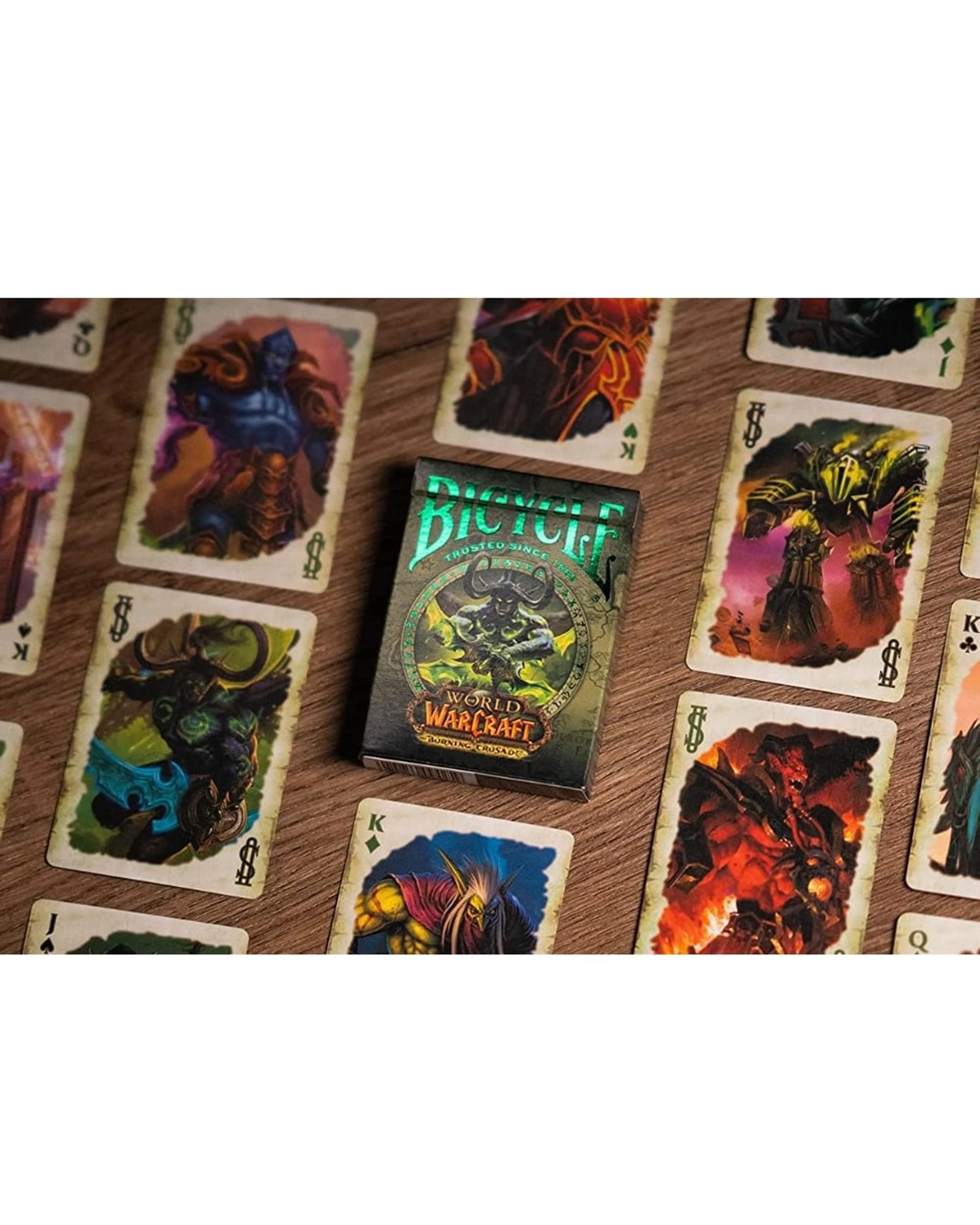2 Bicycle World Of Warcraft Burning Crusade Playing Cards, 2 of 3