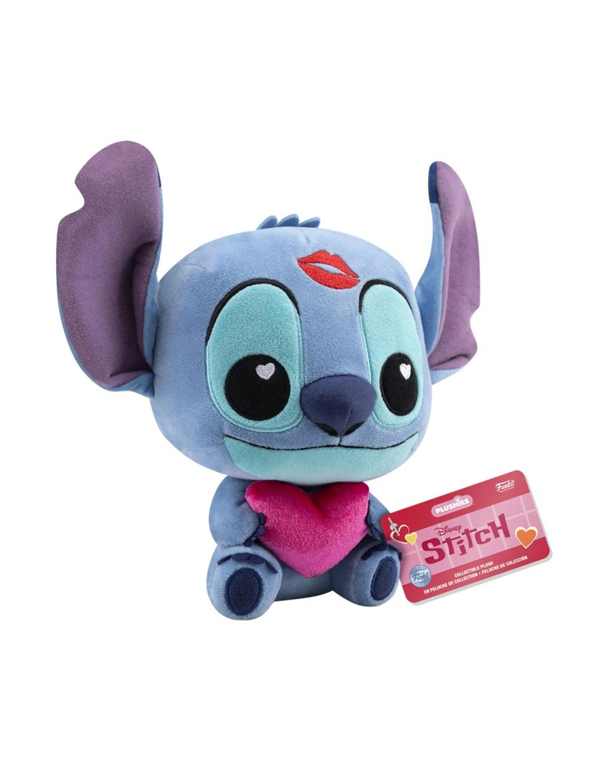 2 Disney Lilo and Stitch Stitch Heart Funko POP! Plushies 7 inch Plush, 2 of 2