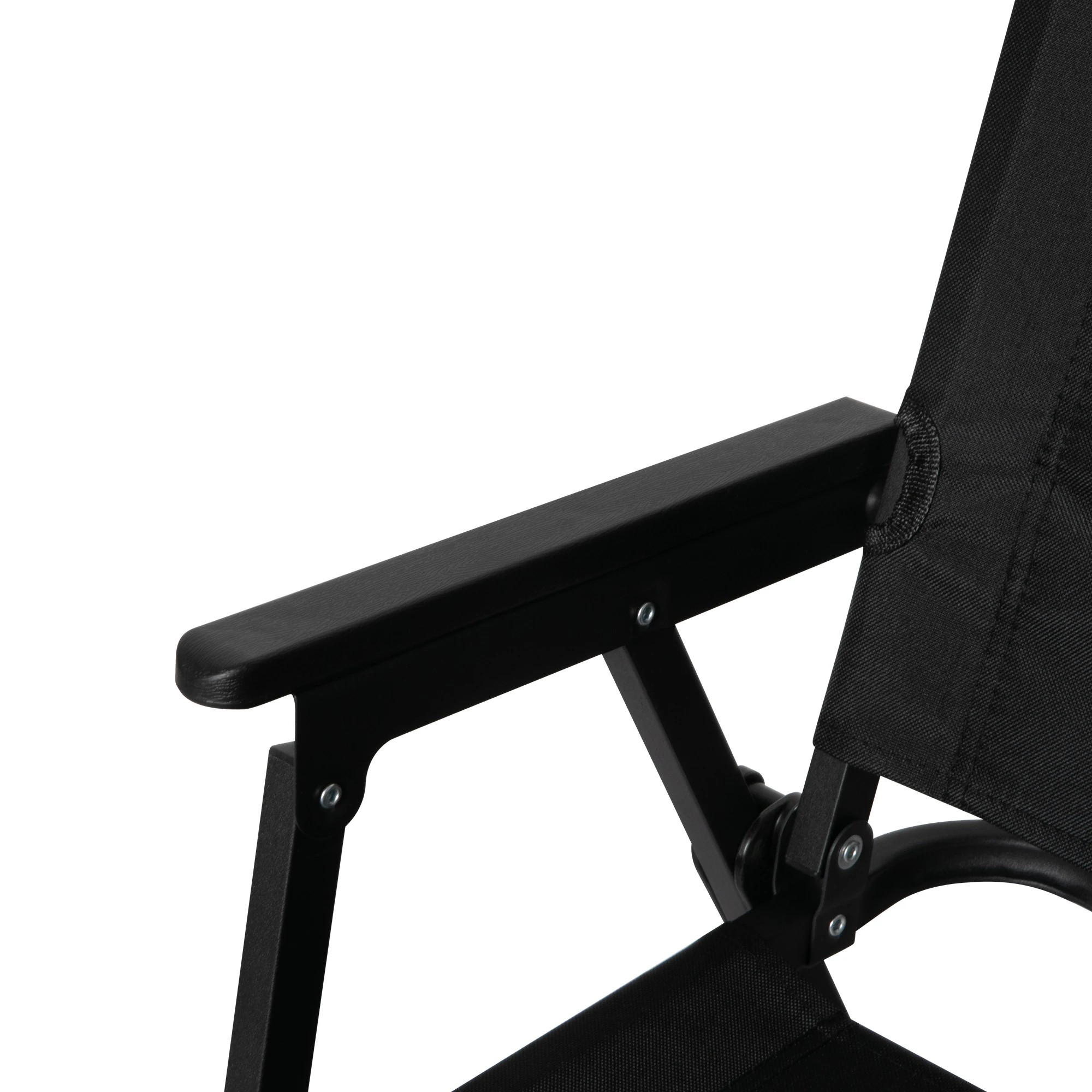 4 Levede Camping Chair Folding Outdoor Portable Foldable Fishing Beach Picnic - Black, 4 of 7