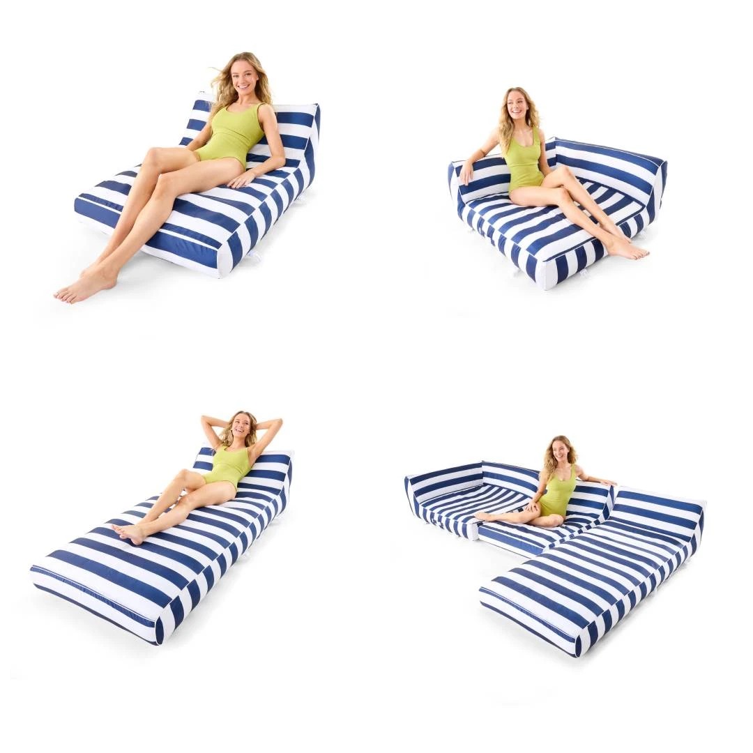Inflatable 3 Piece Fabric Modular Set - Kmart
