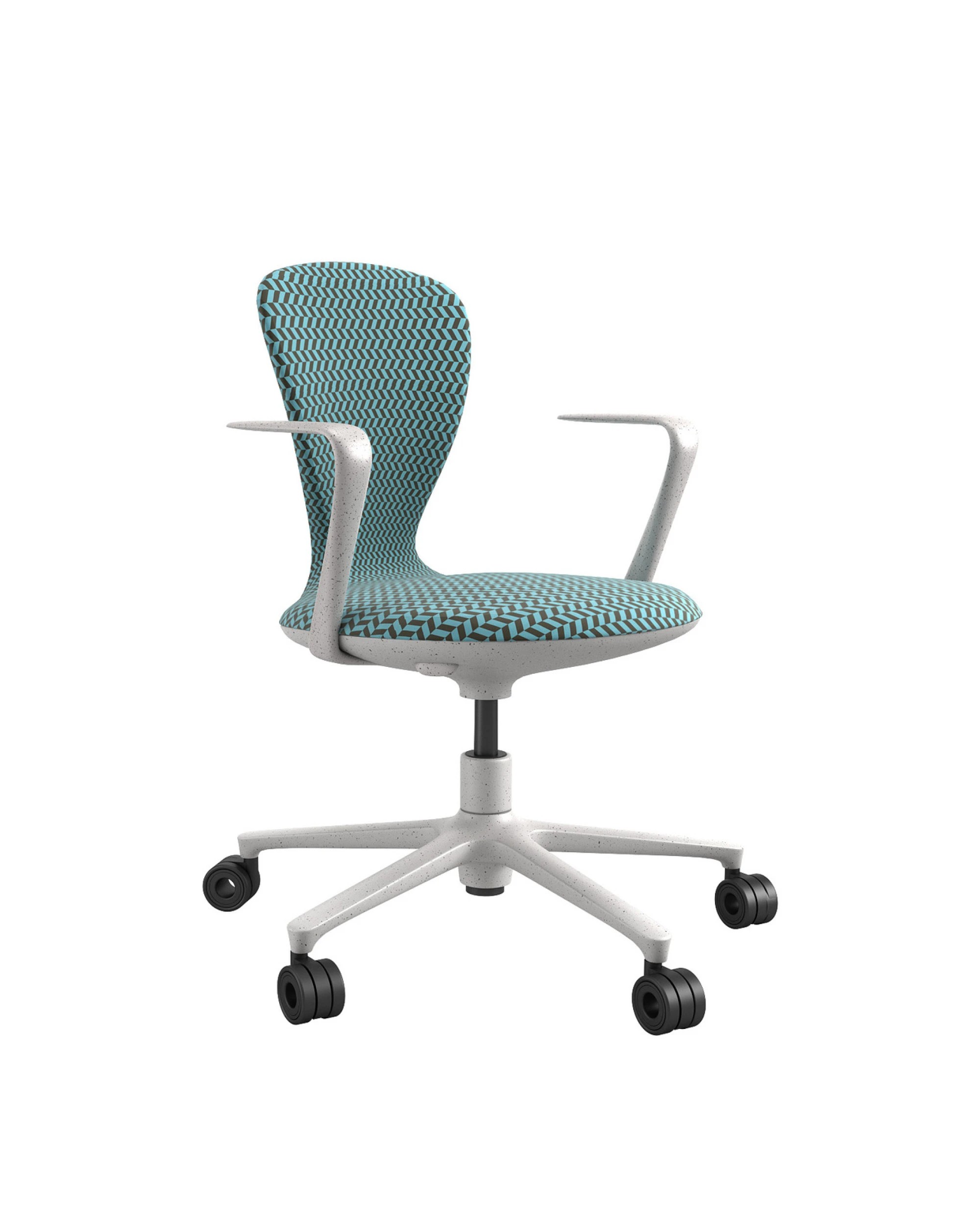1 BR Home Joyin Tail Ergonomic Chair in Whale, 1 of 5