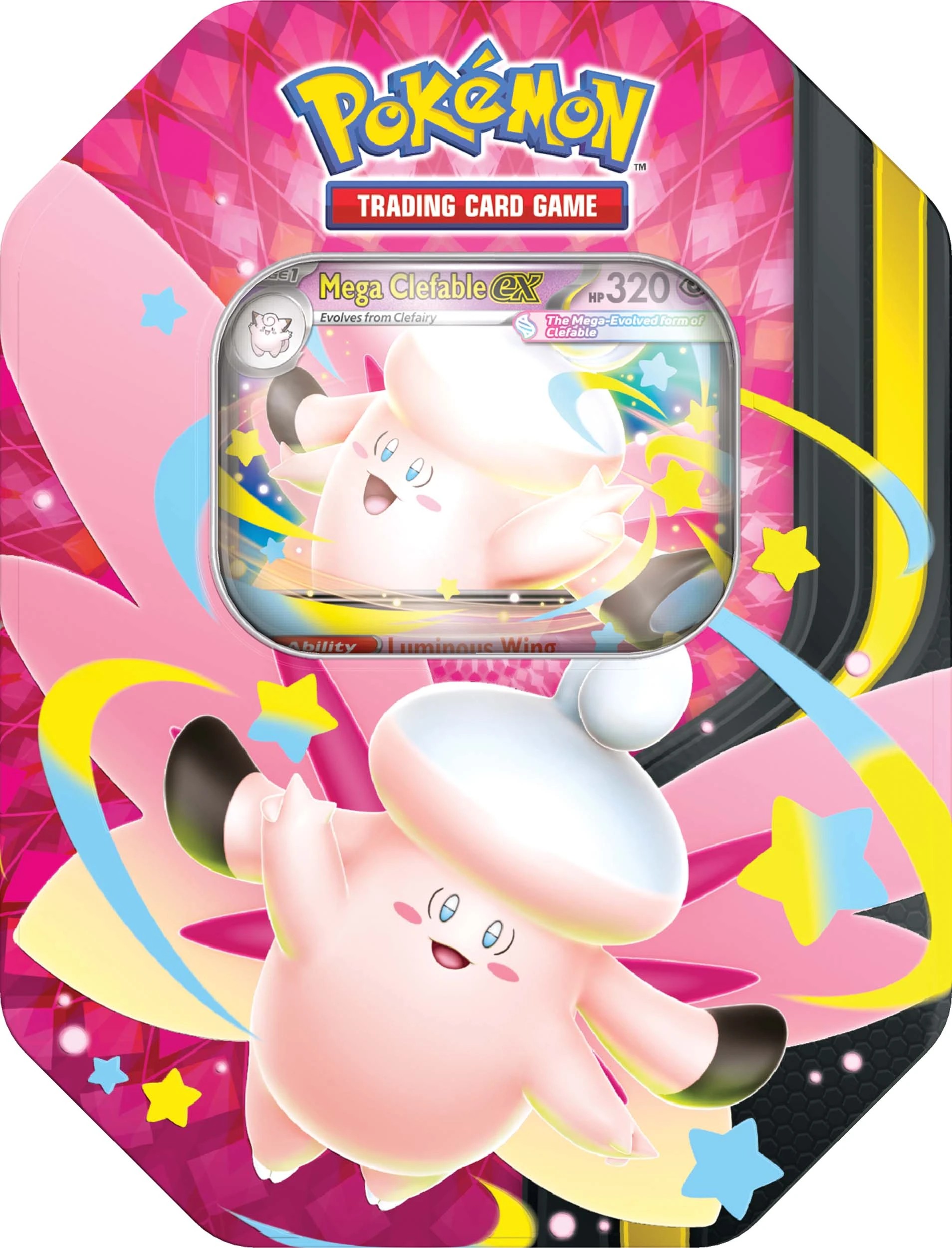 3 Pokemon Trading Card Game: Mega Moonlit Tin - Assorted, 3 of 6