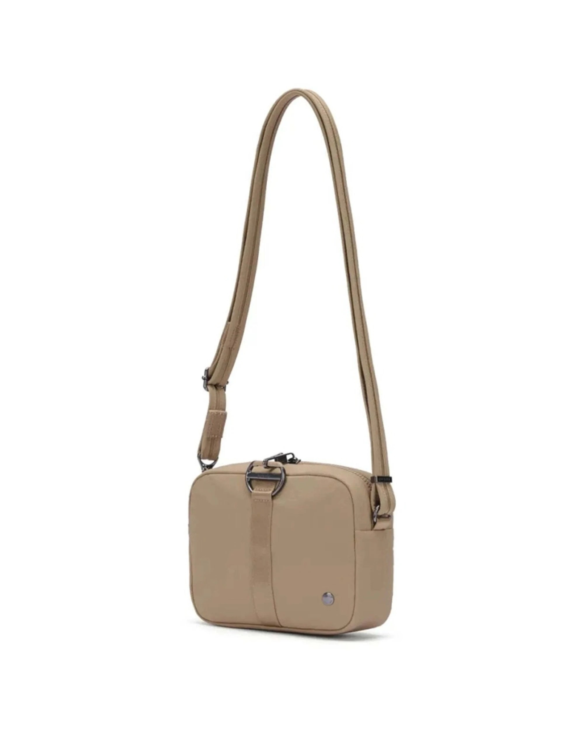 4 Pacsafe Citysafe CX Anti-Theft RFID Blocking Square Crossbody Bag Taupe - Blue, 4 of 5