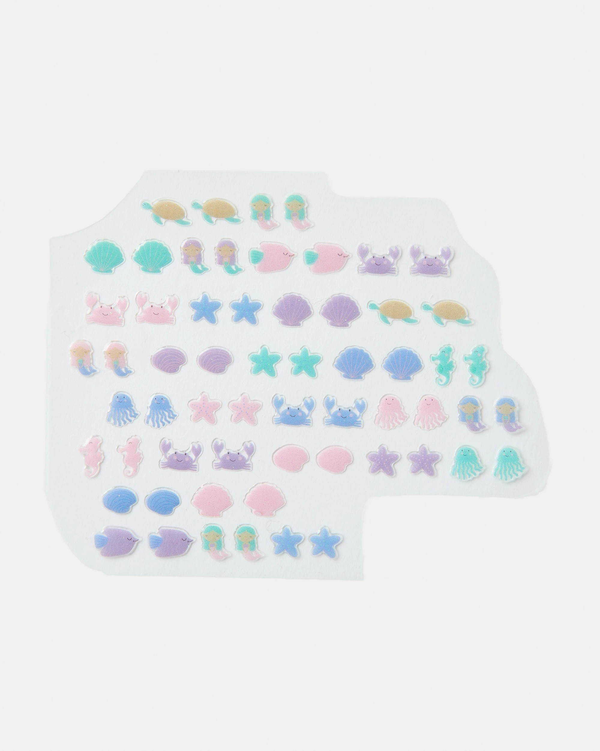 1 30 Pack Stick-On Earrings - Mermaid, 1 of 3